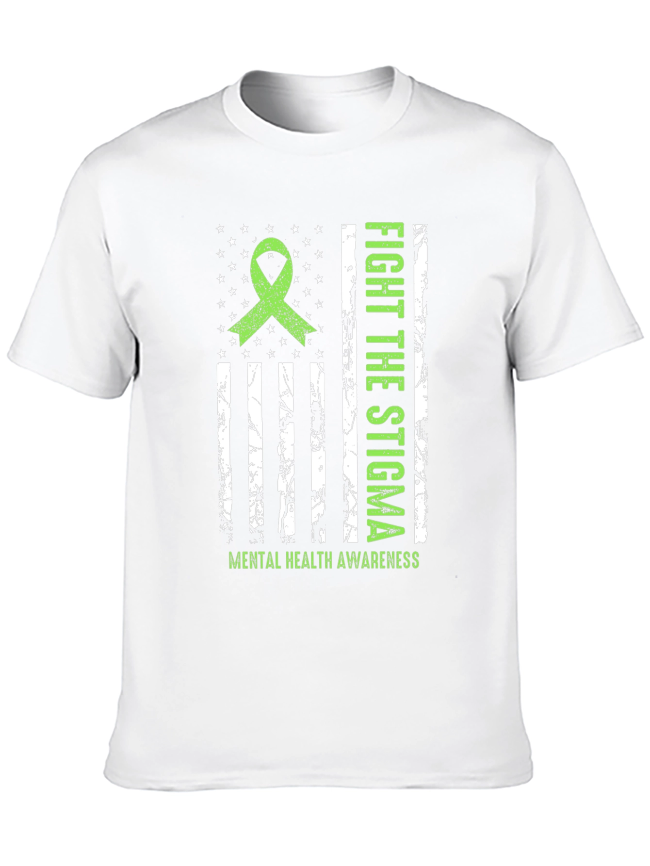 Fight Stigma Mental Health Awareness T-Shirt