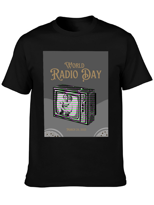 World Radio Day Graphic T-Shirt - March 24 2023