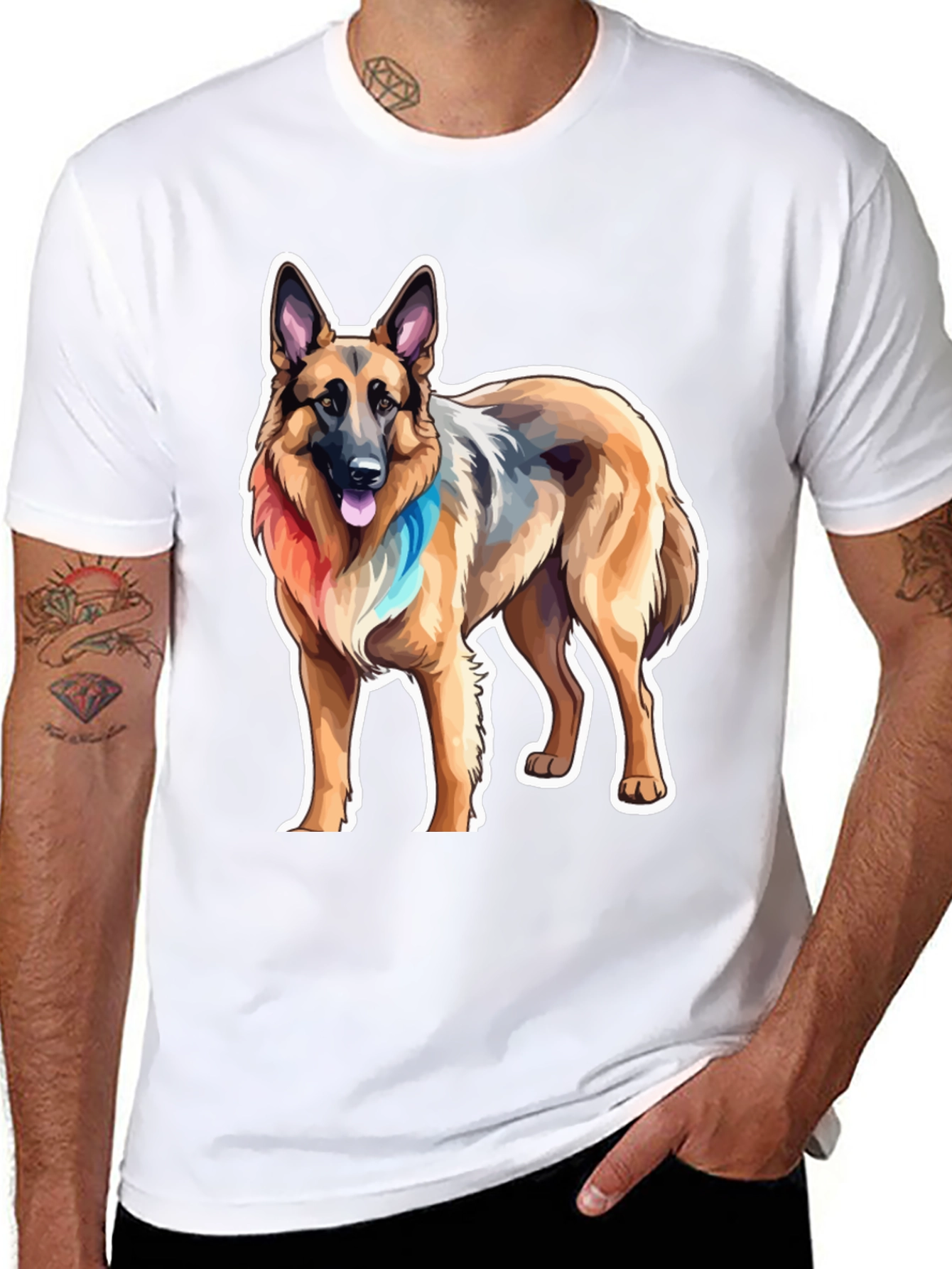 German Shepherd Dog Graphic Tee