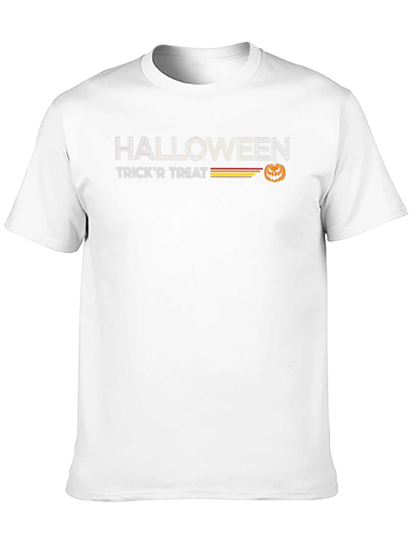 Halloween Trick r Treat Retro Style Graphic T-Shirt