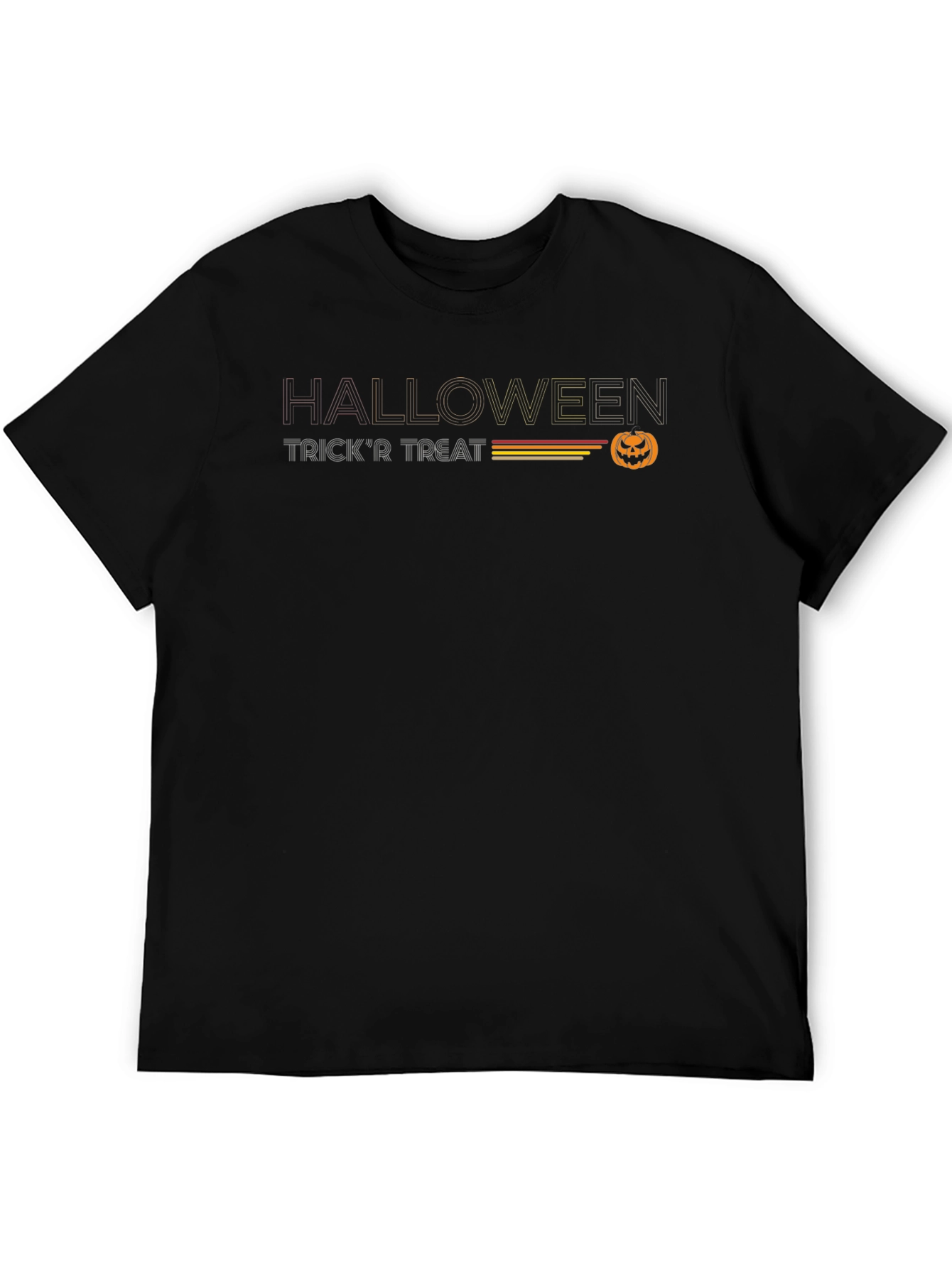 Halloween Trick r Treat Retro Style Graphic T-Shirt