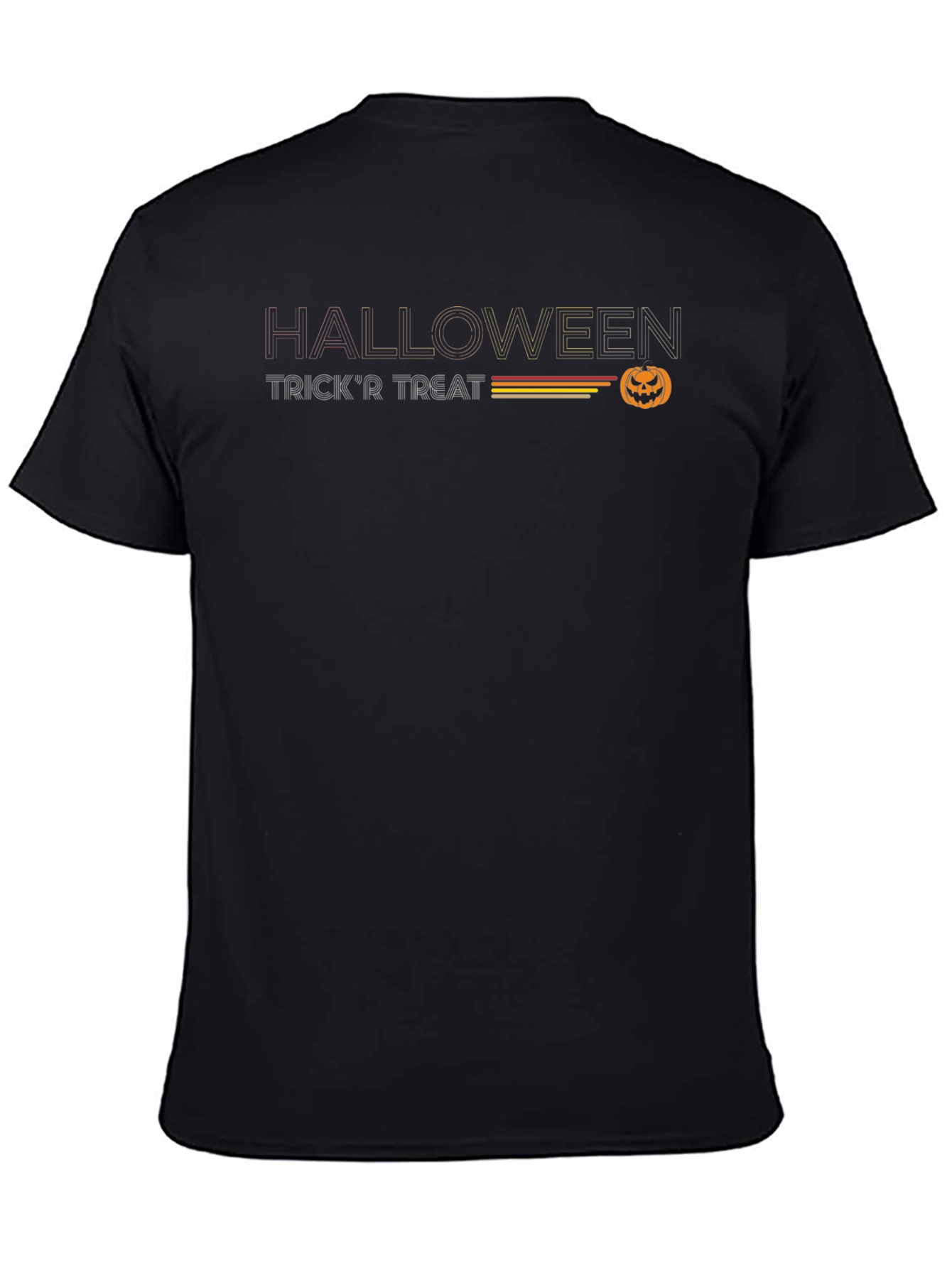 Halloween Trick r Treat Retro Style Graphic T-Shirt