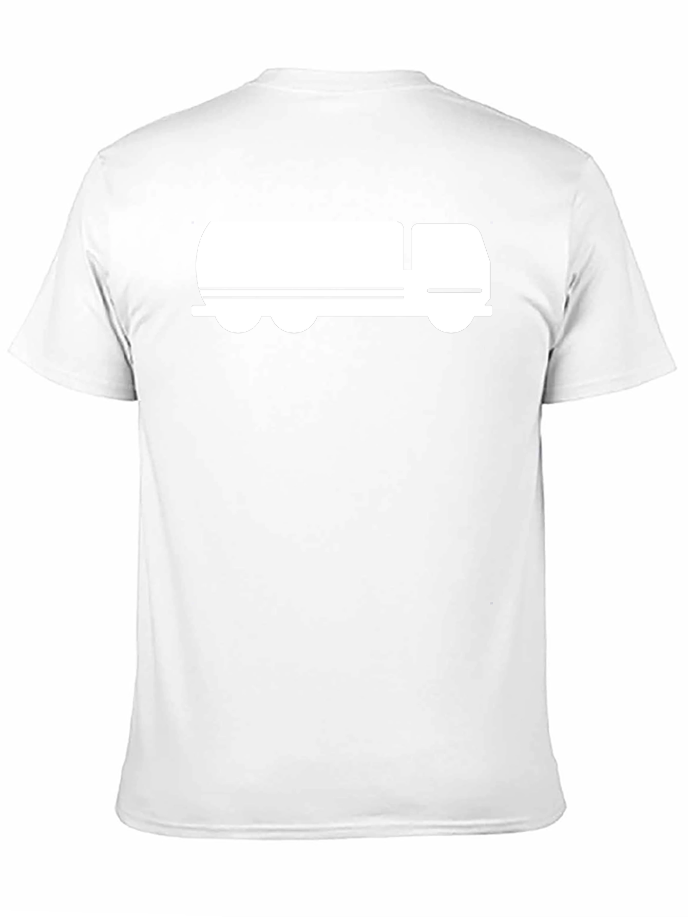Tanker Truck Graphic Tee - Black Cotton
