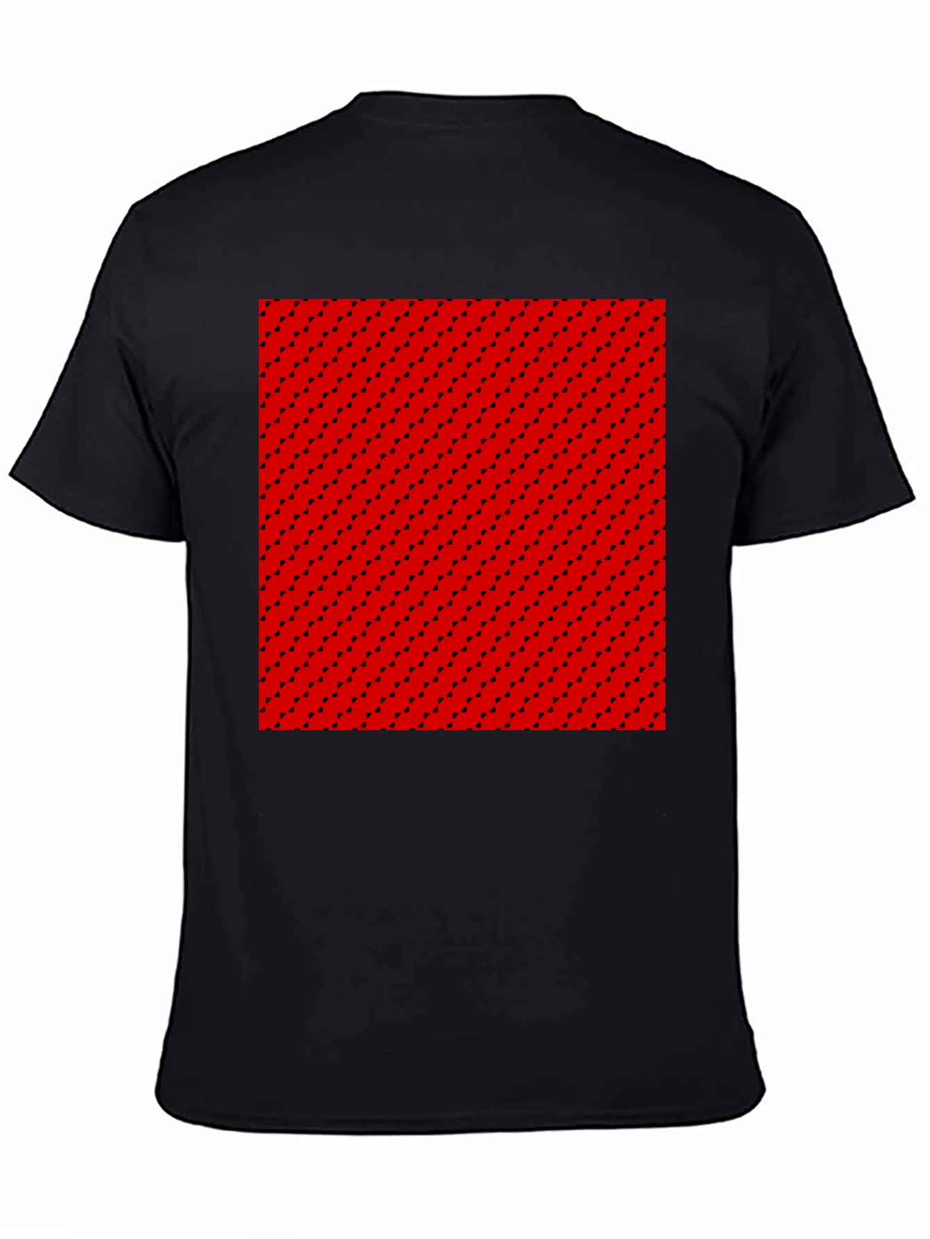 Red Patterned Tee