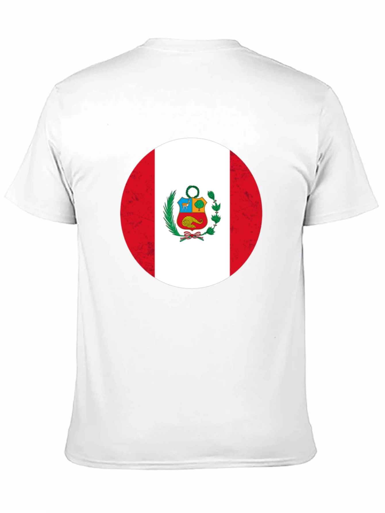 Peru Flag T-Shirt - Black Patriotic Tee