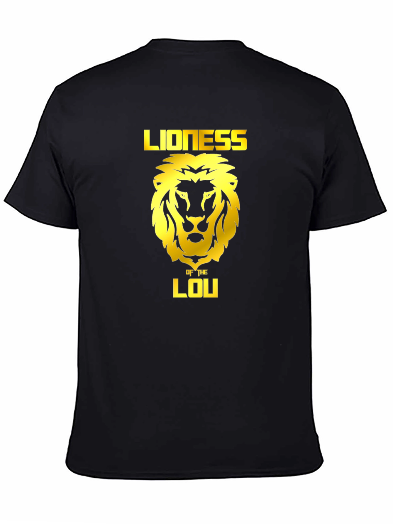 Lioness of the Lou Black T-Shirt - Graphic Tee