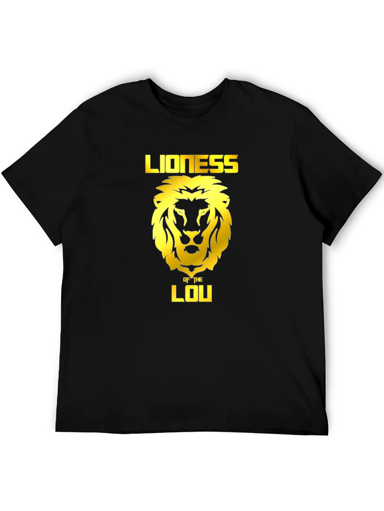 Lioness of the Lou Black T-Shirt - Graphic Tee