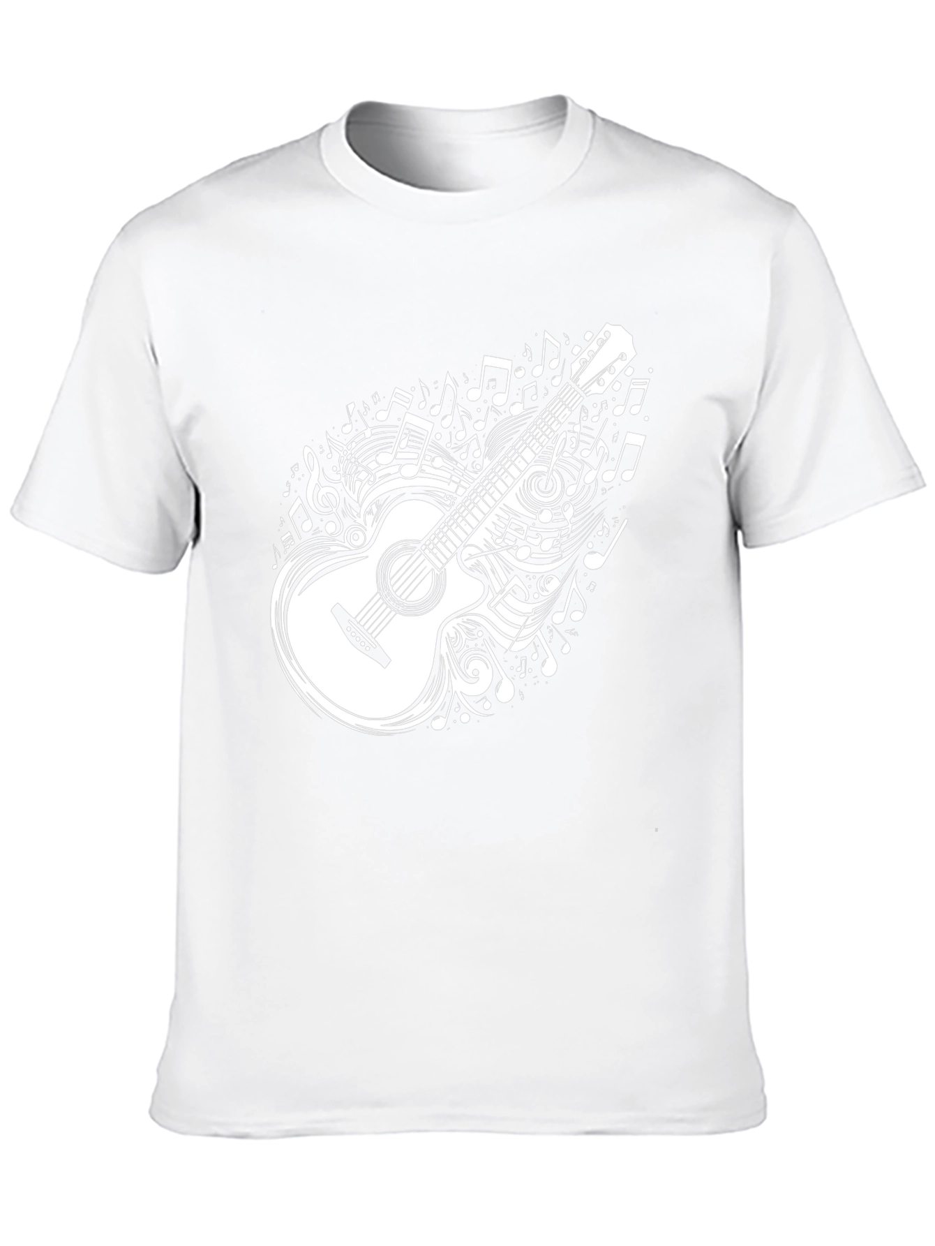 Guitar Music Graphic Tee