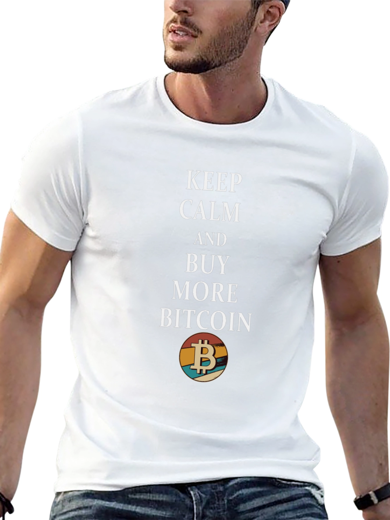 Keep Calm Buy Bitcoin Graphic Tee