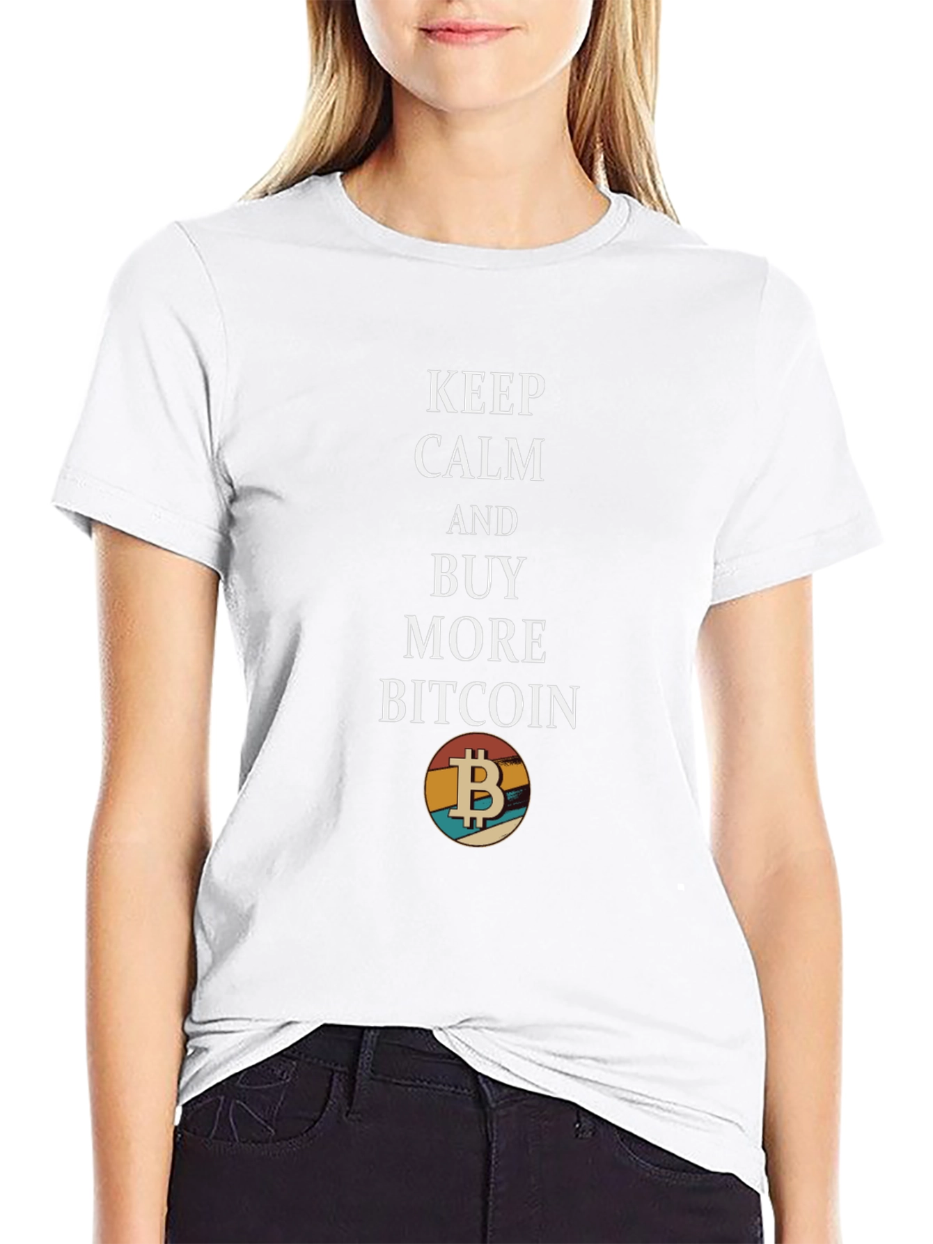 Keep Calm Buy Bitcoin Graphic Tee