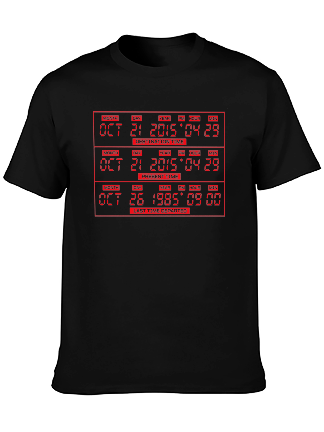Back to the Future T-Shirt - Time Travel Tee