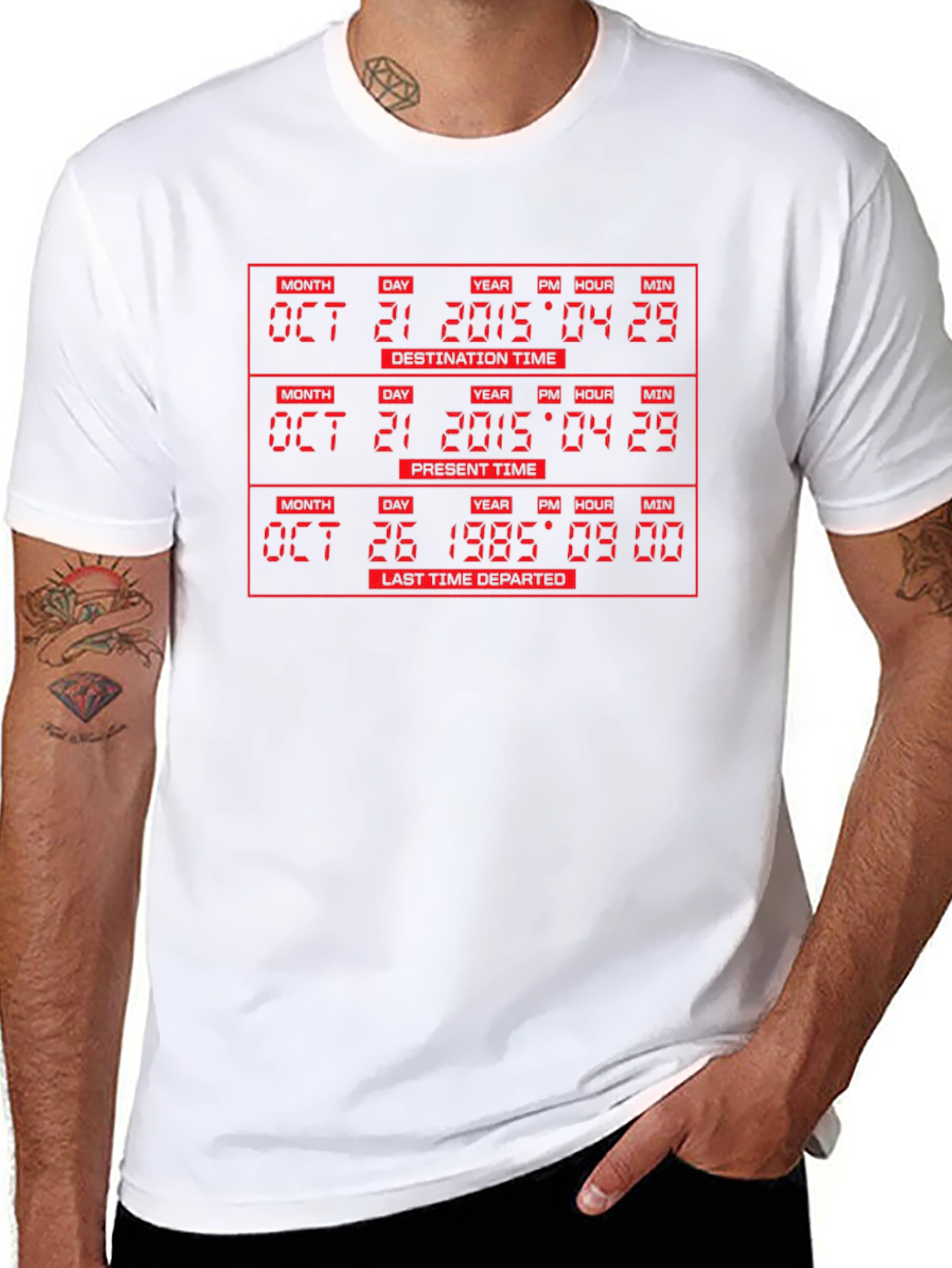 Back to the Future T-Shirt - Time Travel Tee