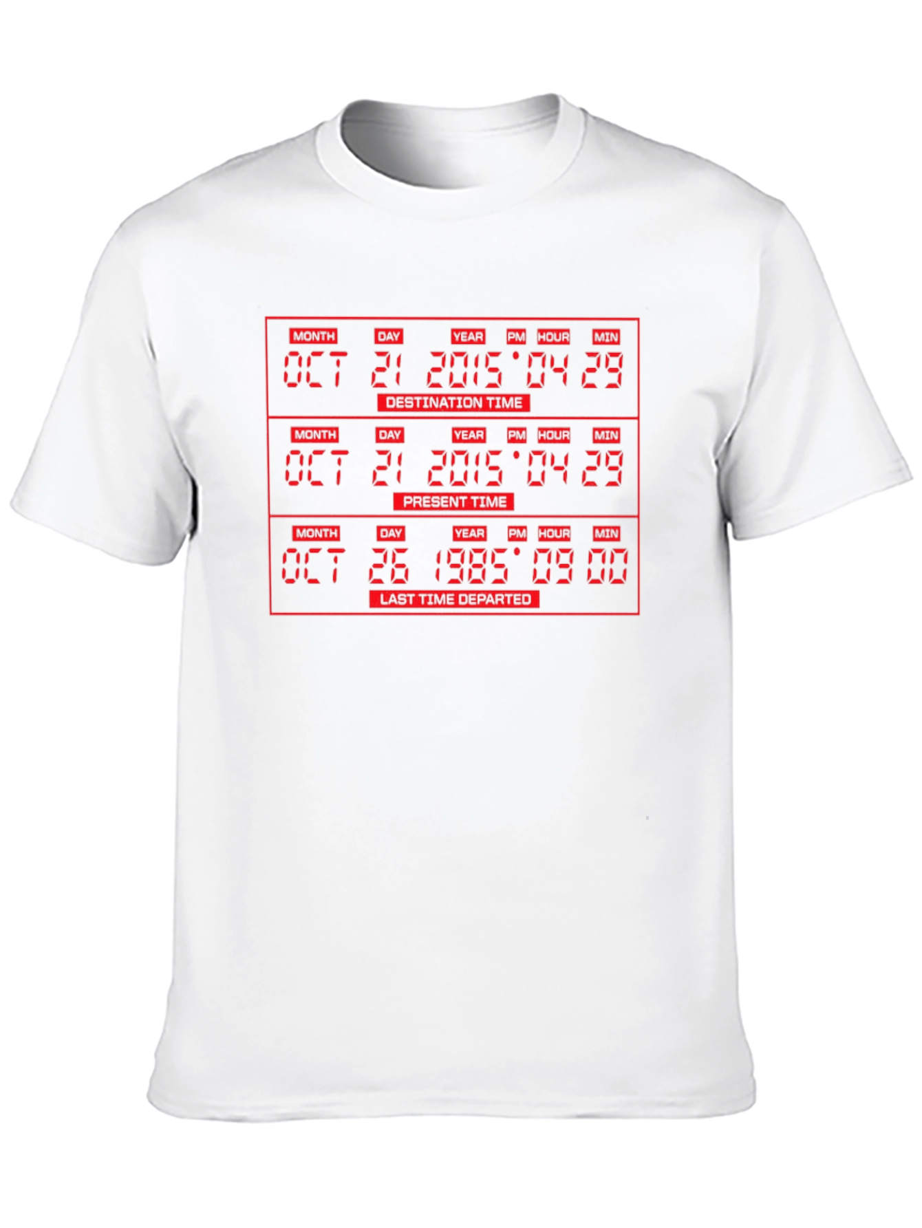 Back to the Future T-Shirt - Time Travel Tee