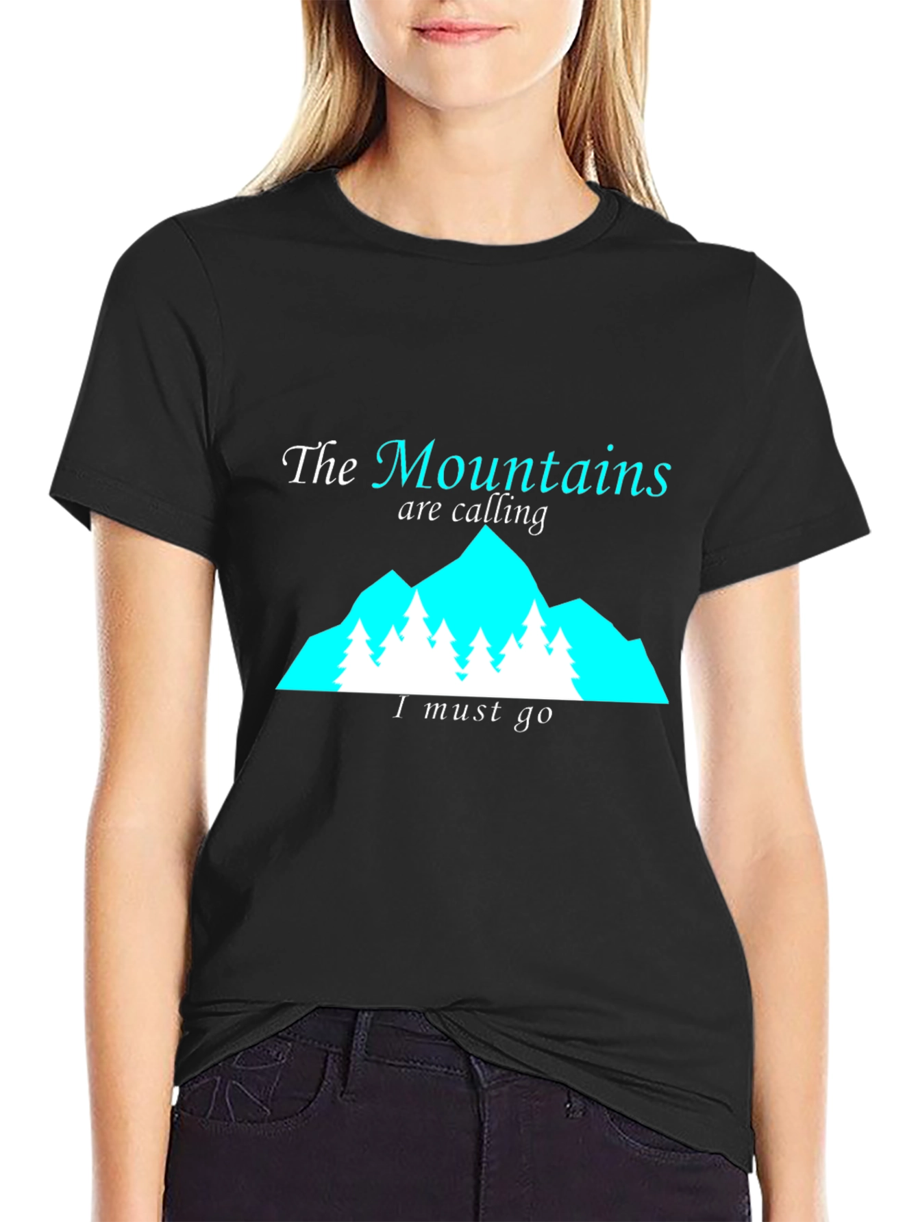 Mountains are Calling Graphic Tee