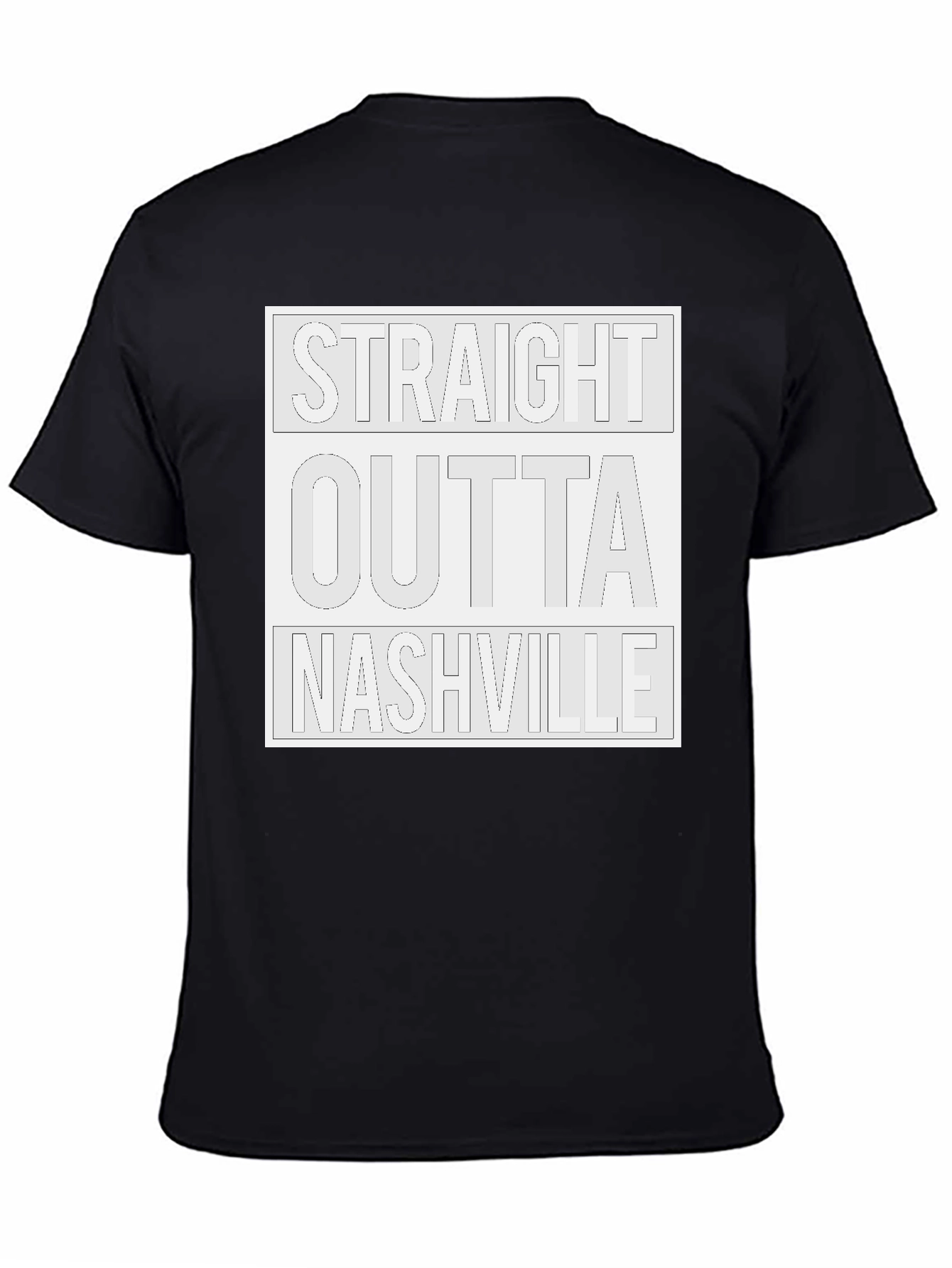 Straight Outta Nashville Graphic Tee - Unisex