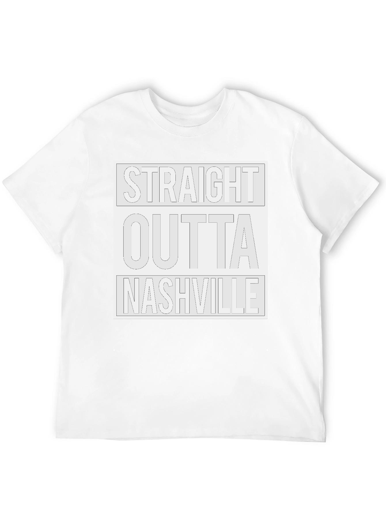 Straight Outta Nashville Graphic Tee - Unisex