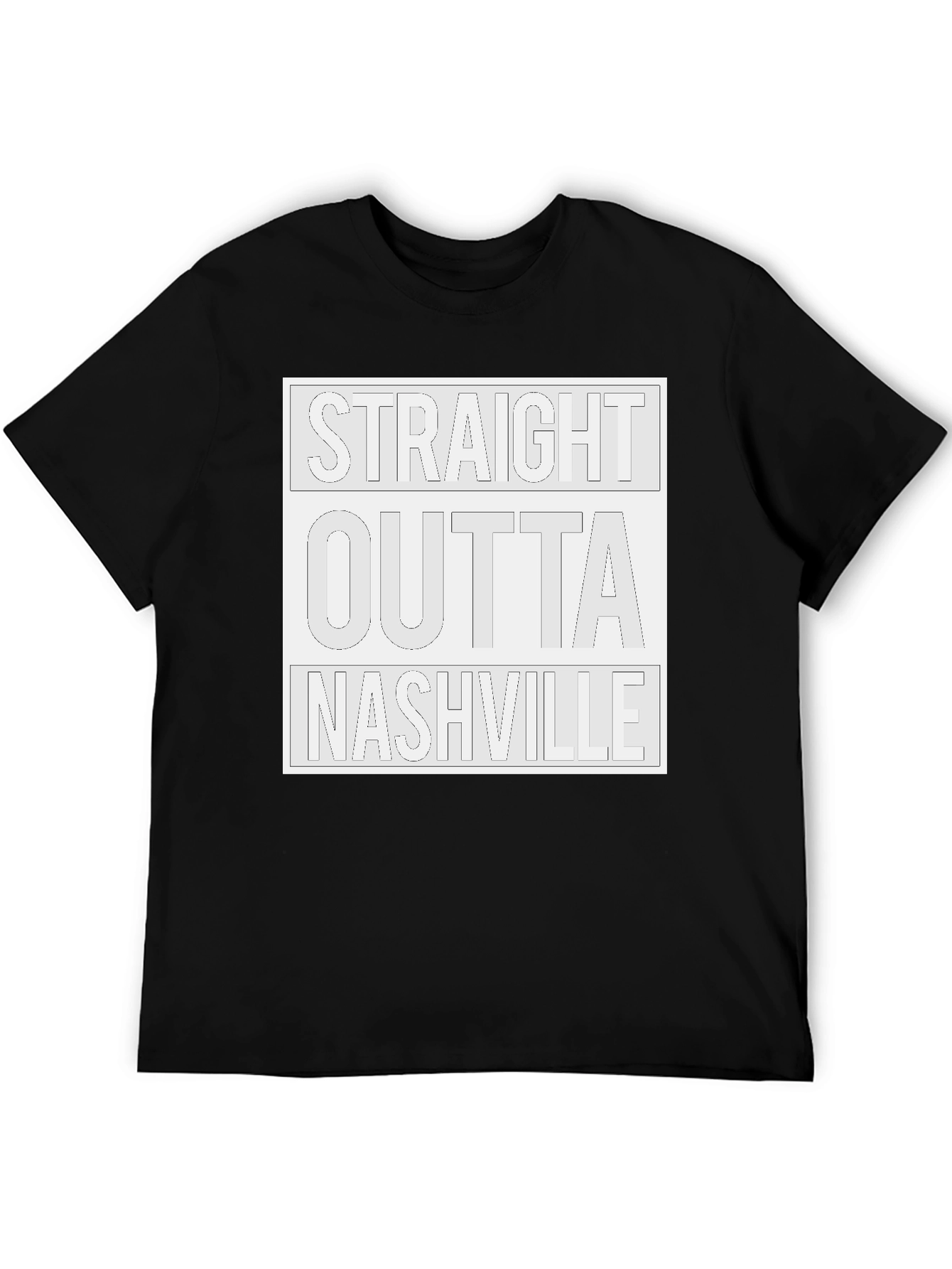 Straight Outta Nashville Graphic Tee - Unisex