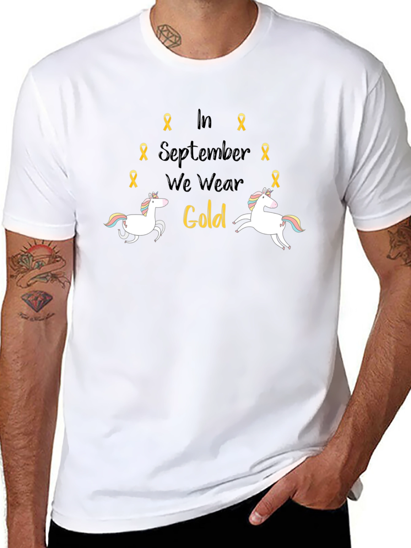 September Gold Awareness Tee - Unisex