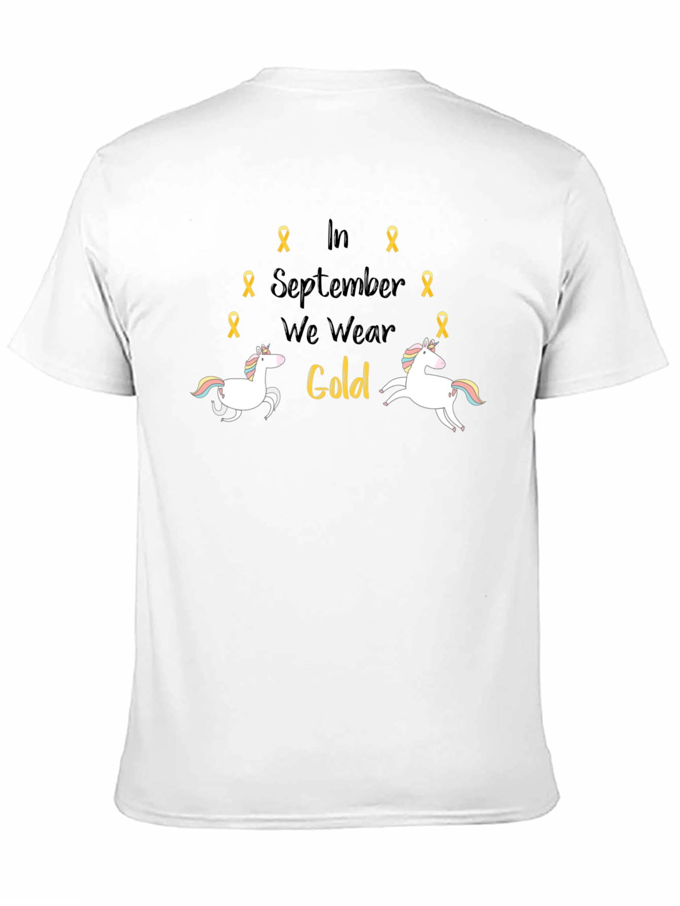 September Gold Awareness Tee - Unisex