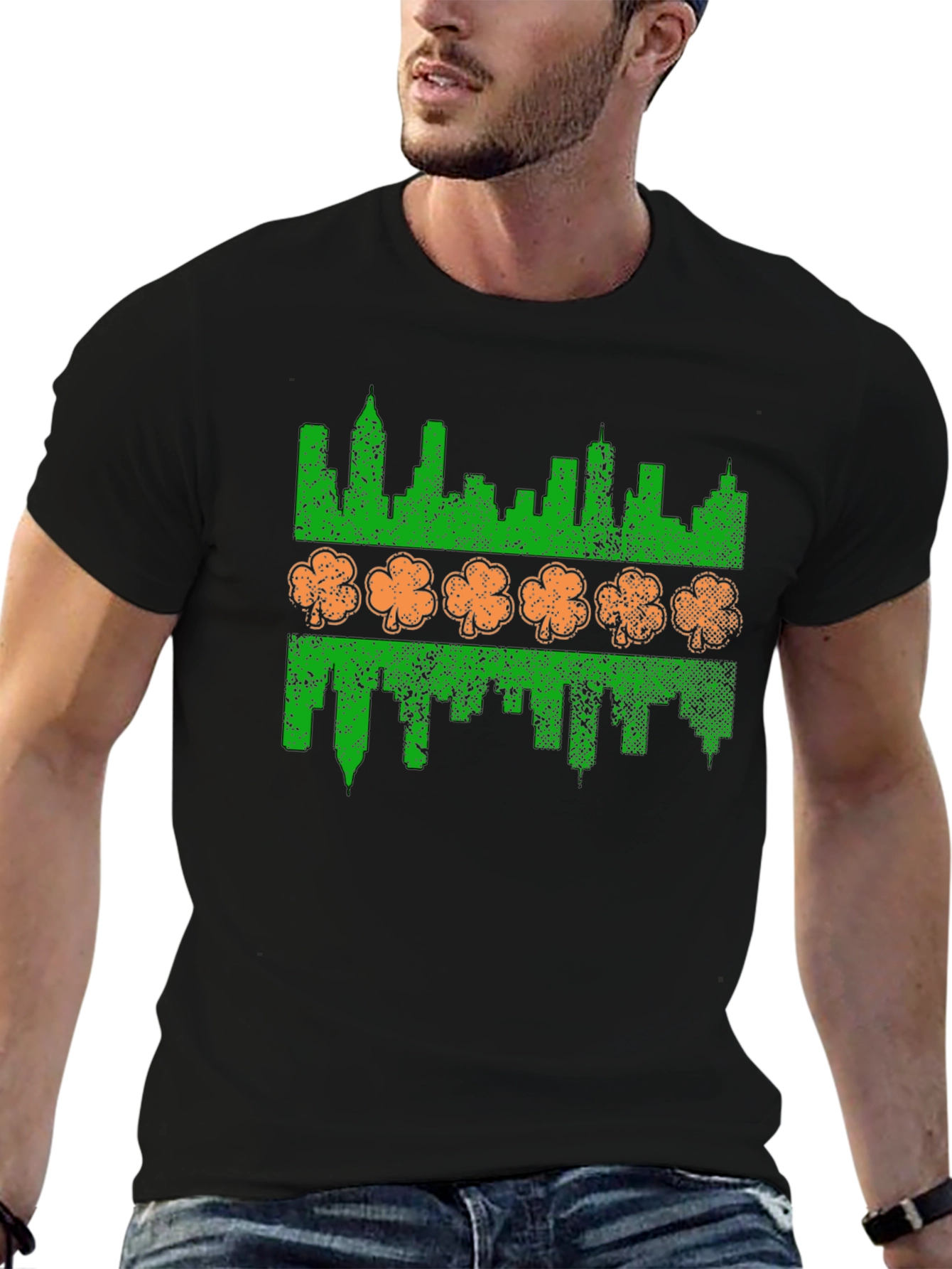 Shamrock Cityscape Graphic Tee