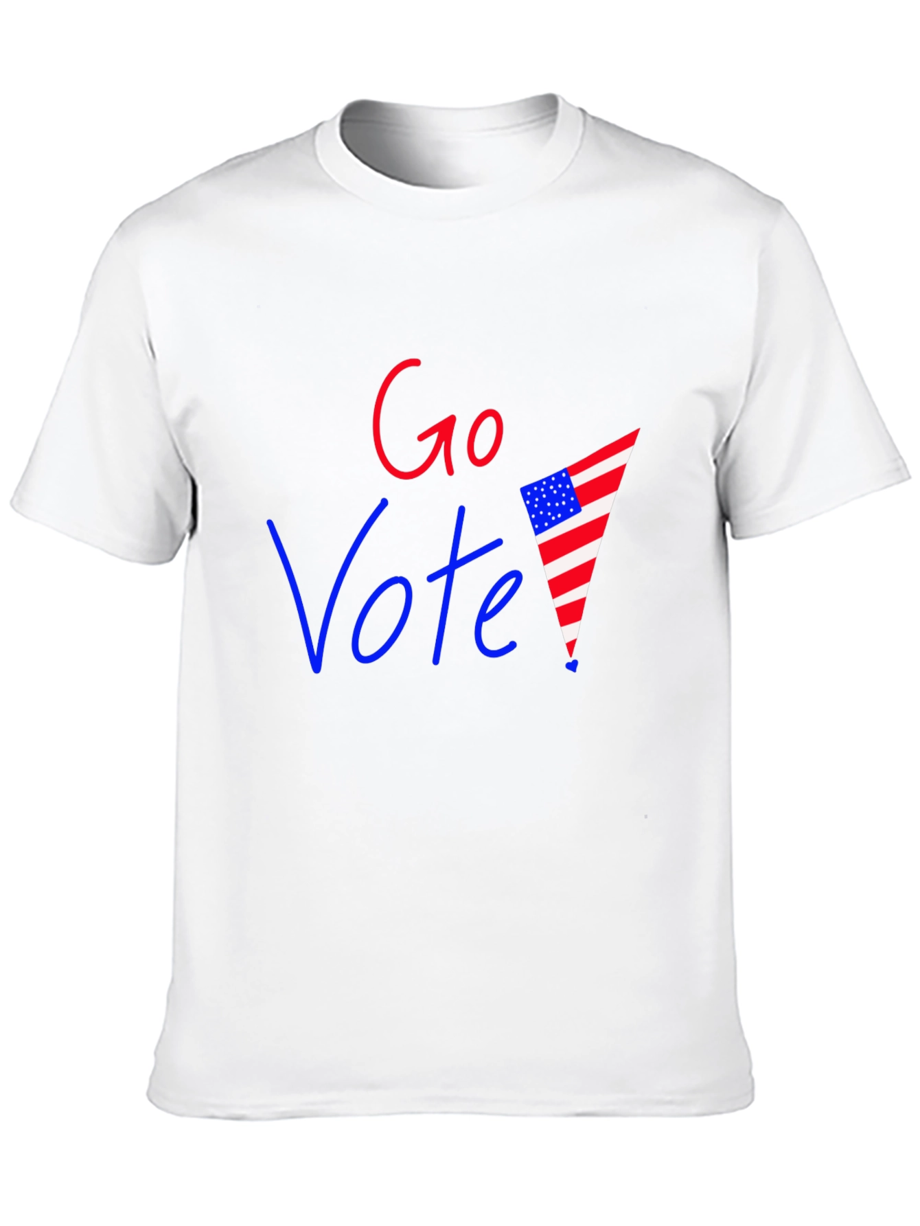 Go Vote Patriotic Graphic T-Shirt