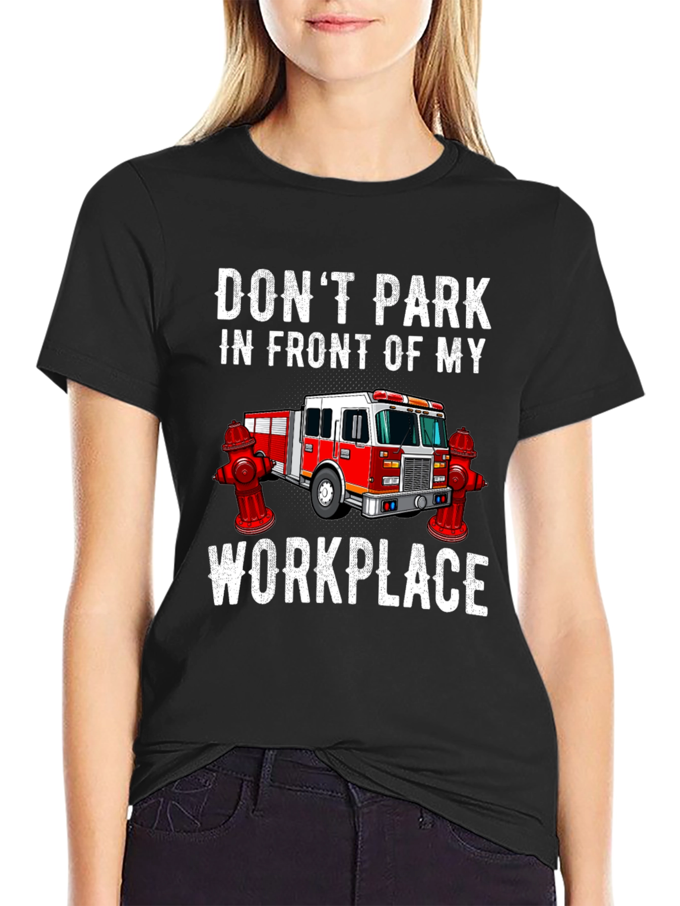 Firefighter Workplace T-Shirt