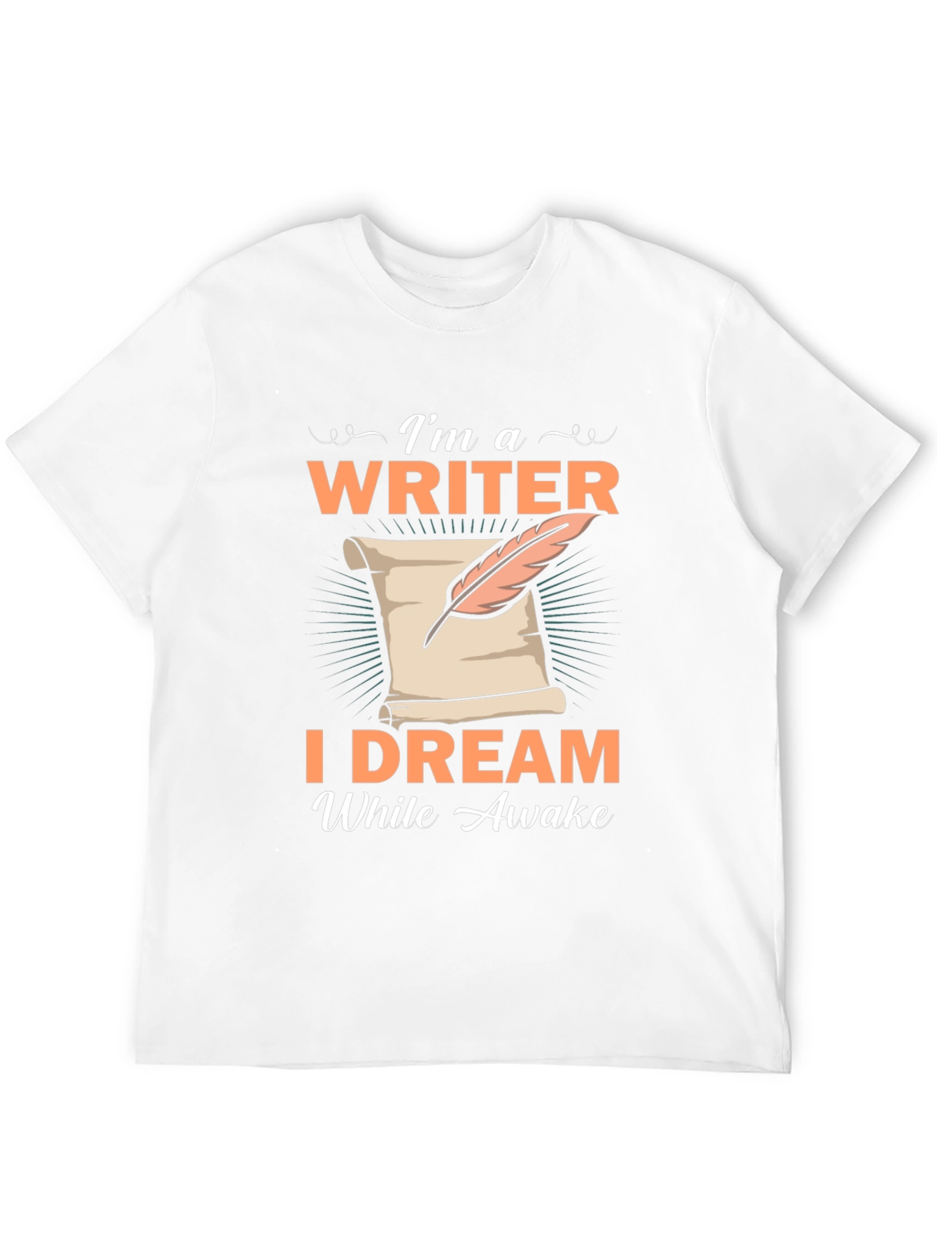 Writer Dreamer Black T-Shirt