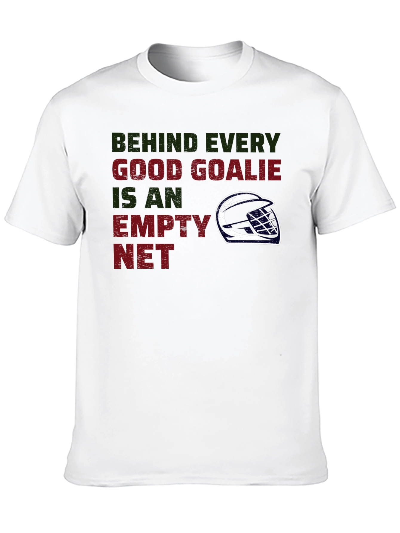 Hockey Goalie T-Shirt - Empty Net Humor