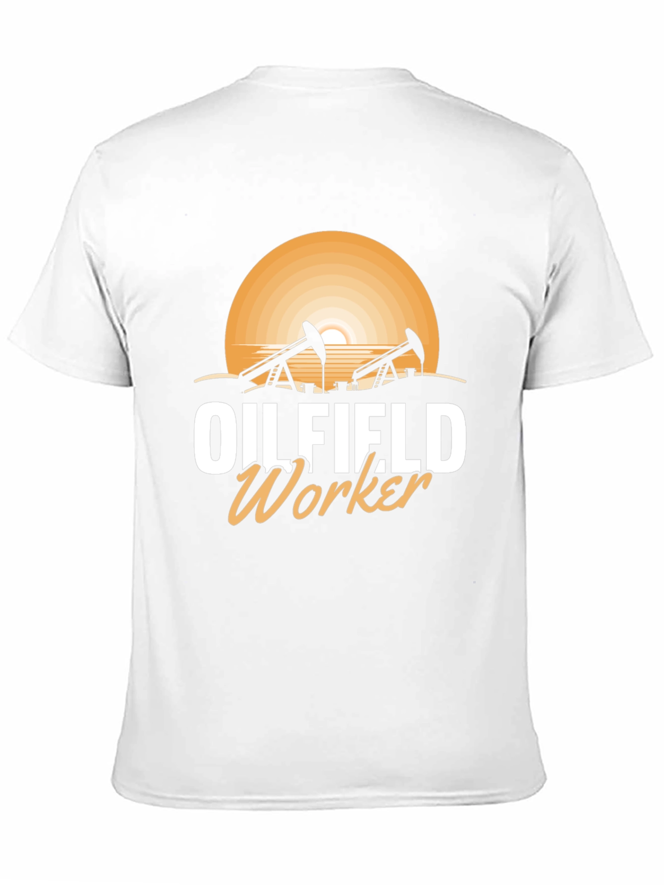 Oilfield Worker T-Shirt - Black Graphic Tee