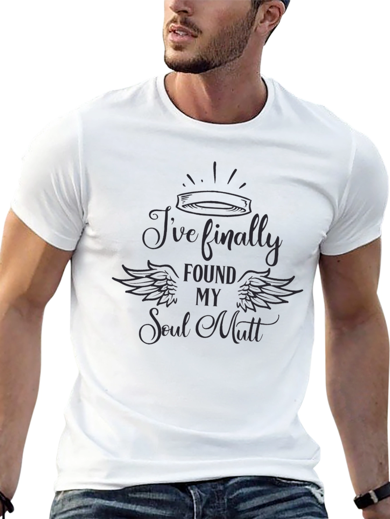 Soul Mutt Graphic Tee - Black