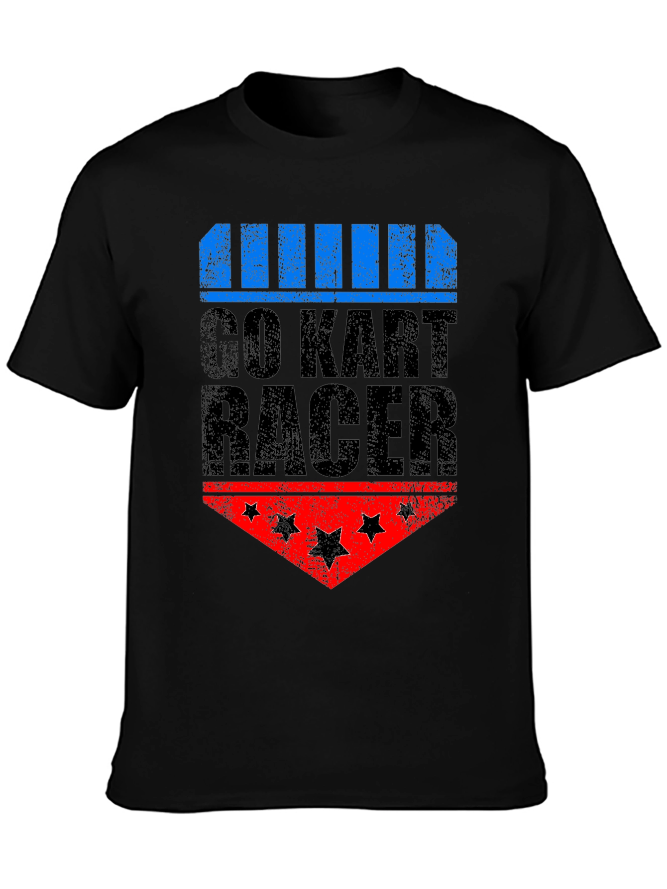Go Kart Racer Graphic T-Shirt - Cool Racing Tee