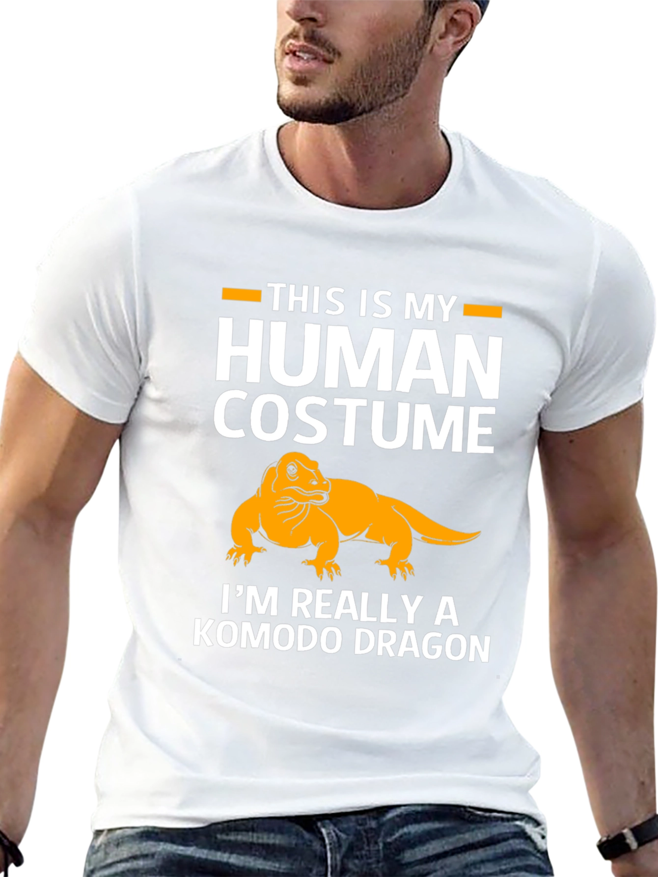 Human Costume Komodo Dragon T-Shirt