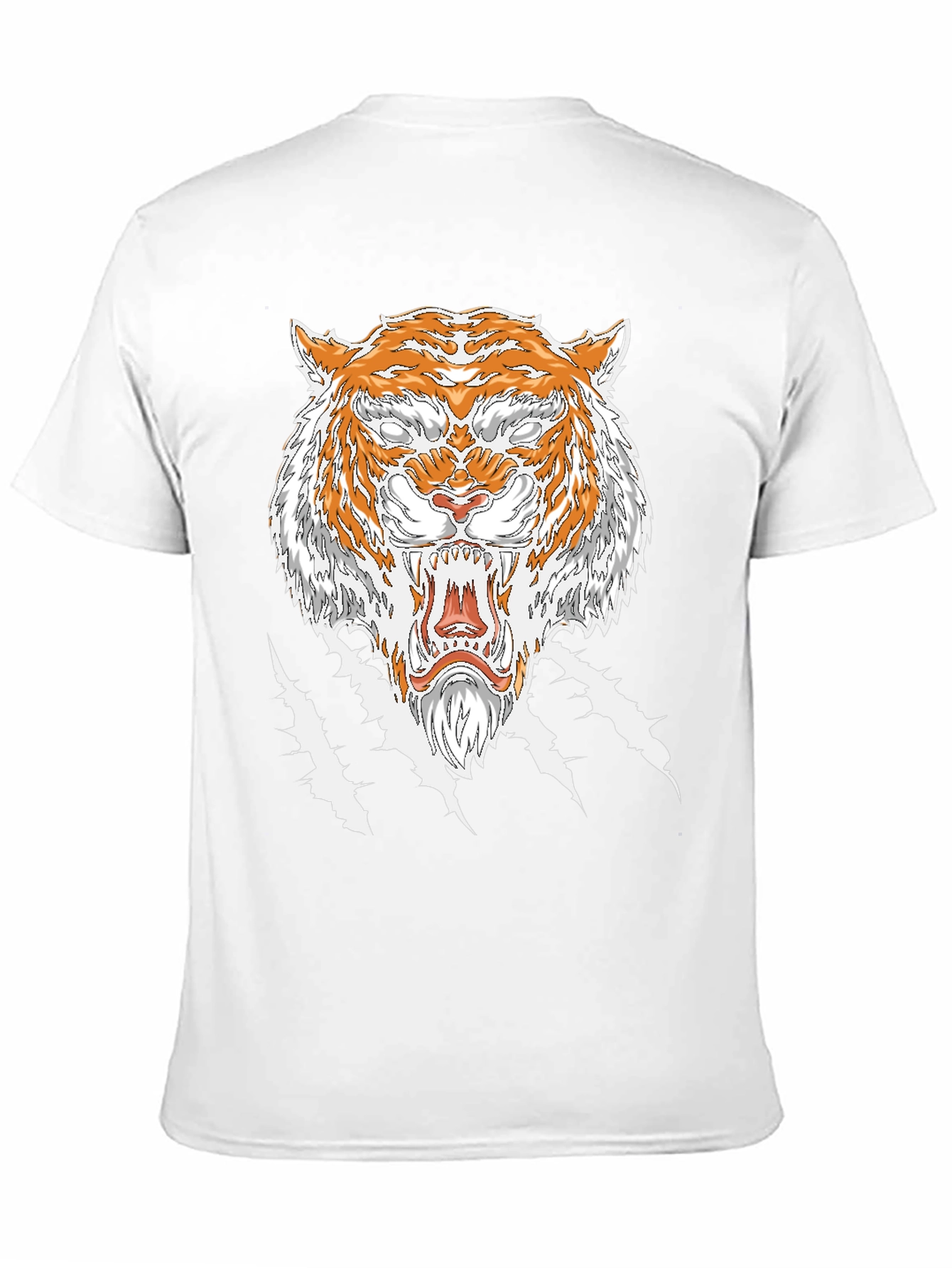 Tiger Graphic Tee - Fierce Animal Print