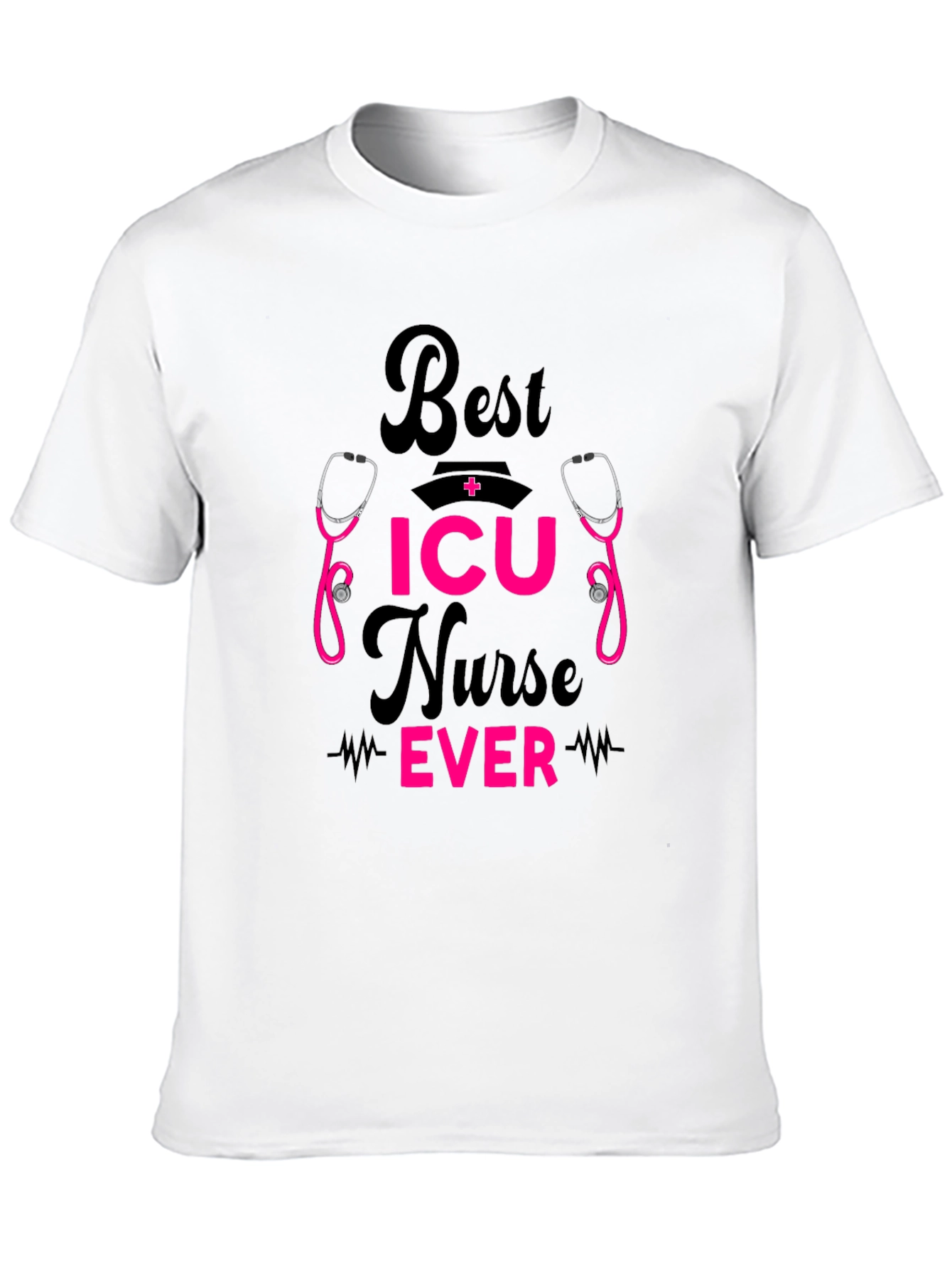 Best ICU Nurse Ever Graphic Tee
