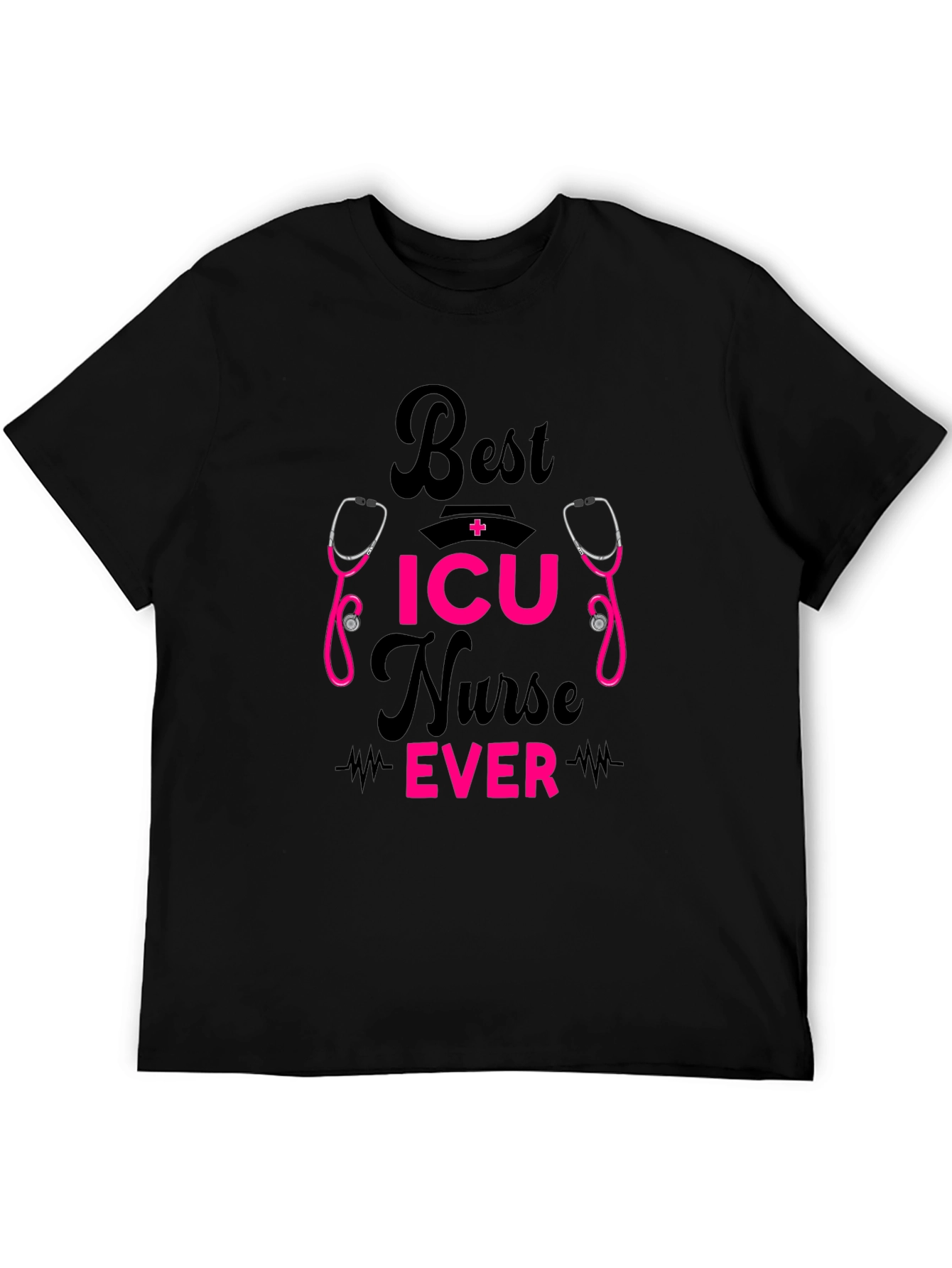 Best ICU Nurse Ever Graphic Tee