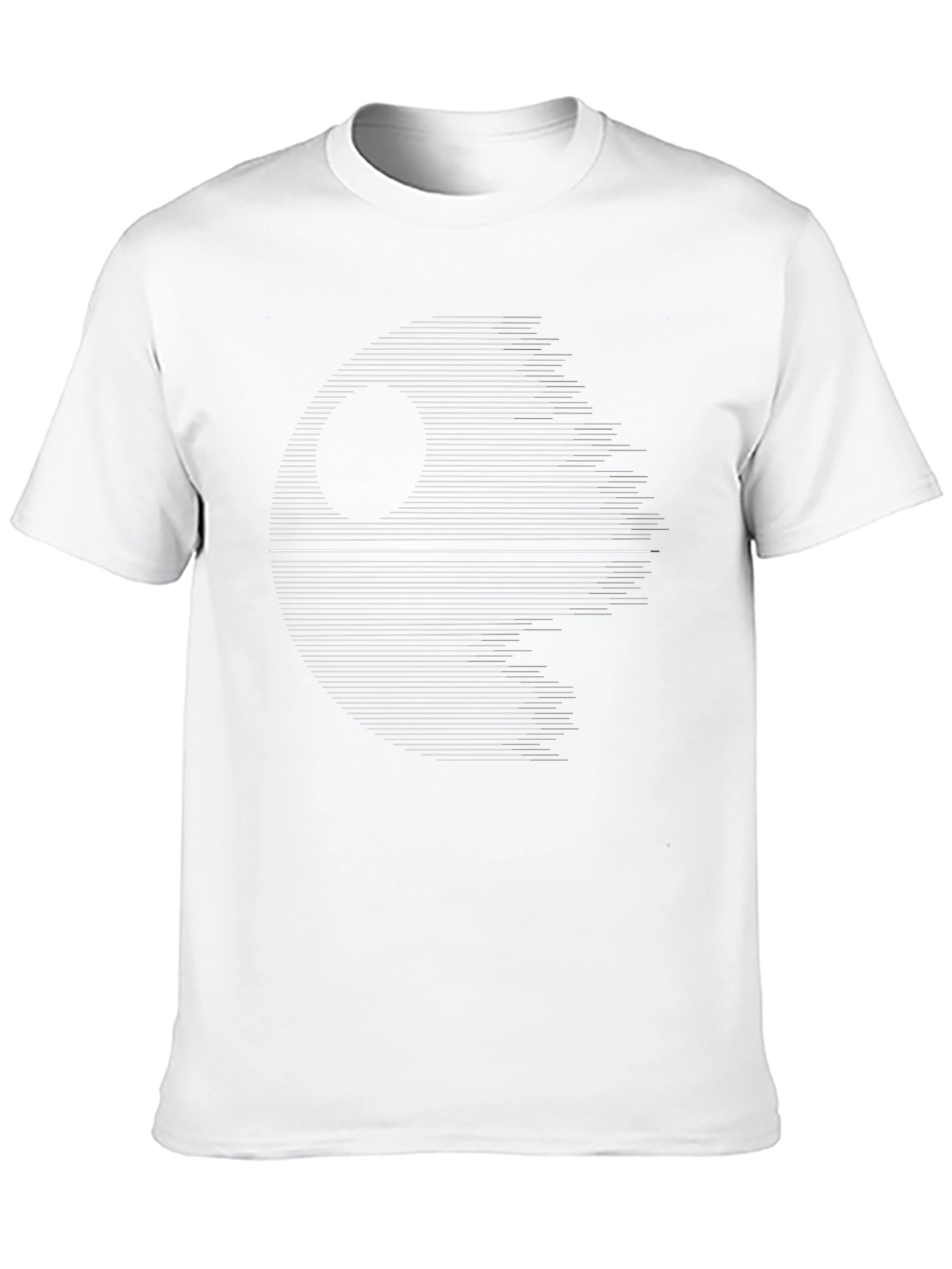 Mens Black Graphic Tee - Star Wars Death Star