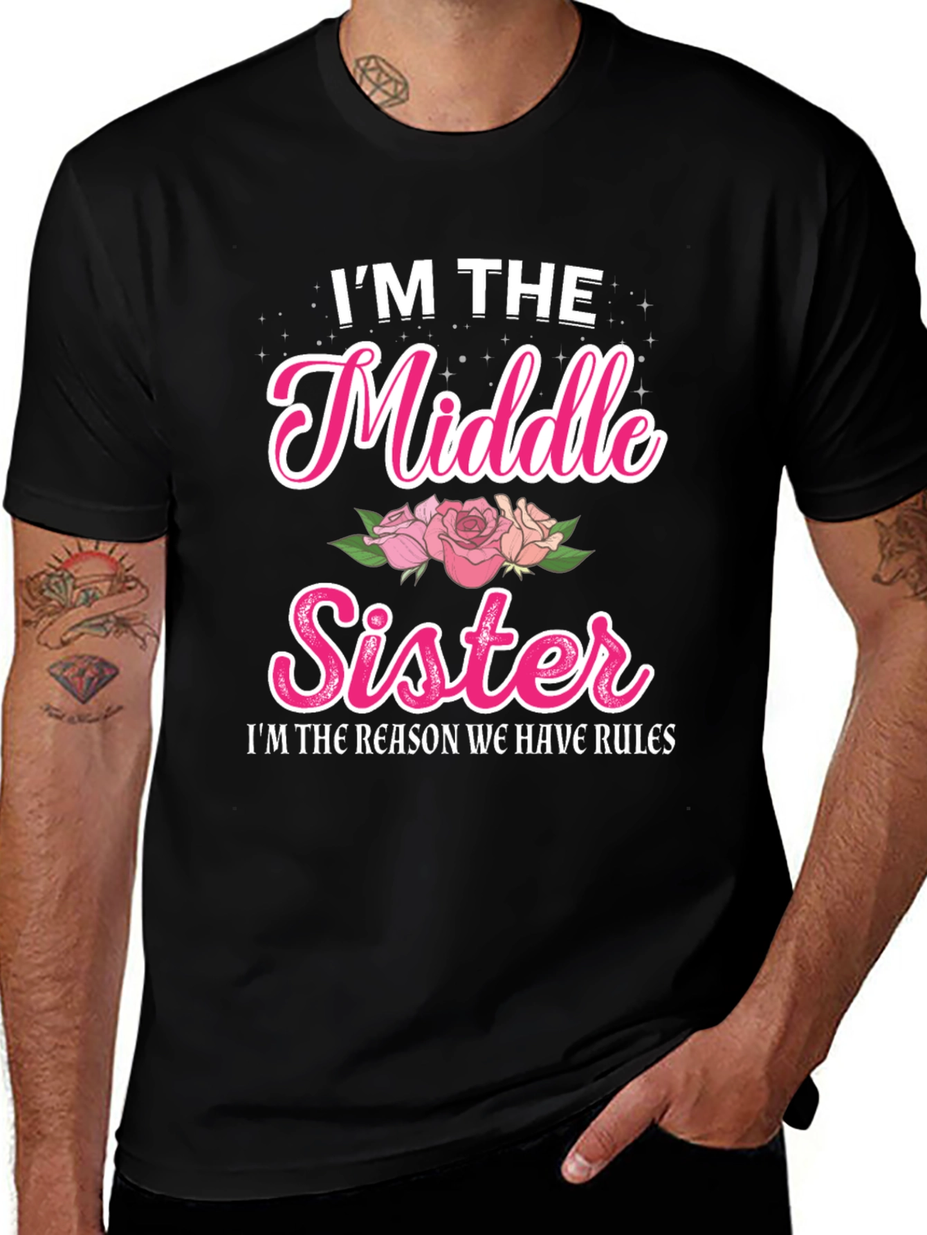 Middle Sister T-Shirt - Family Fun