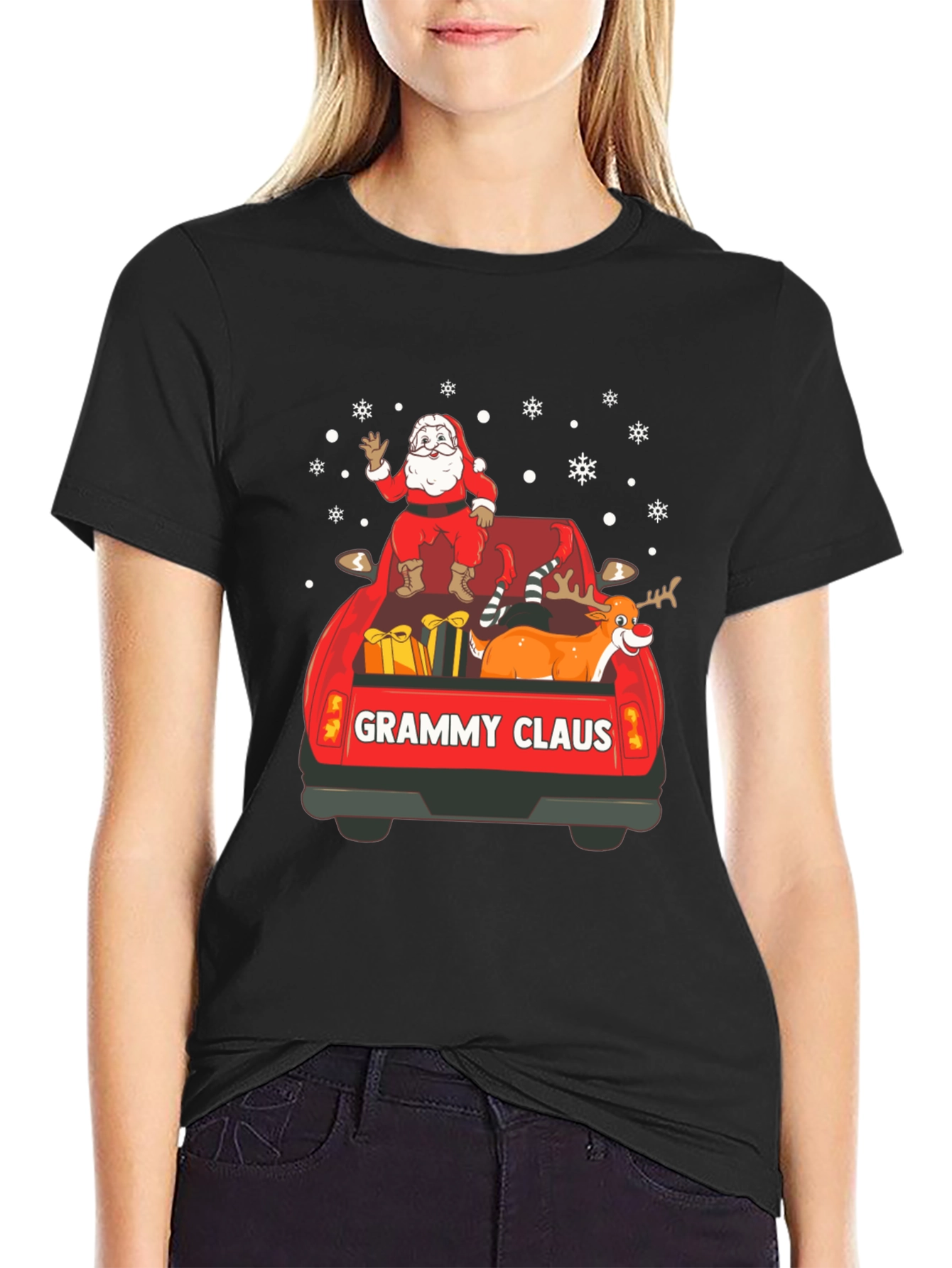 Grammy Claus Christmas T-Shirt