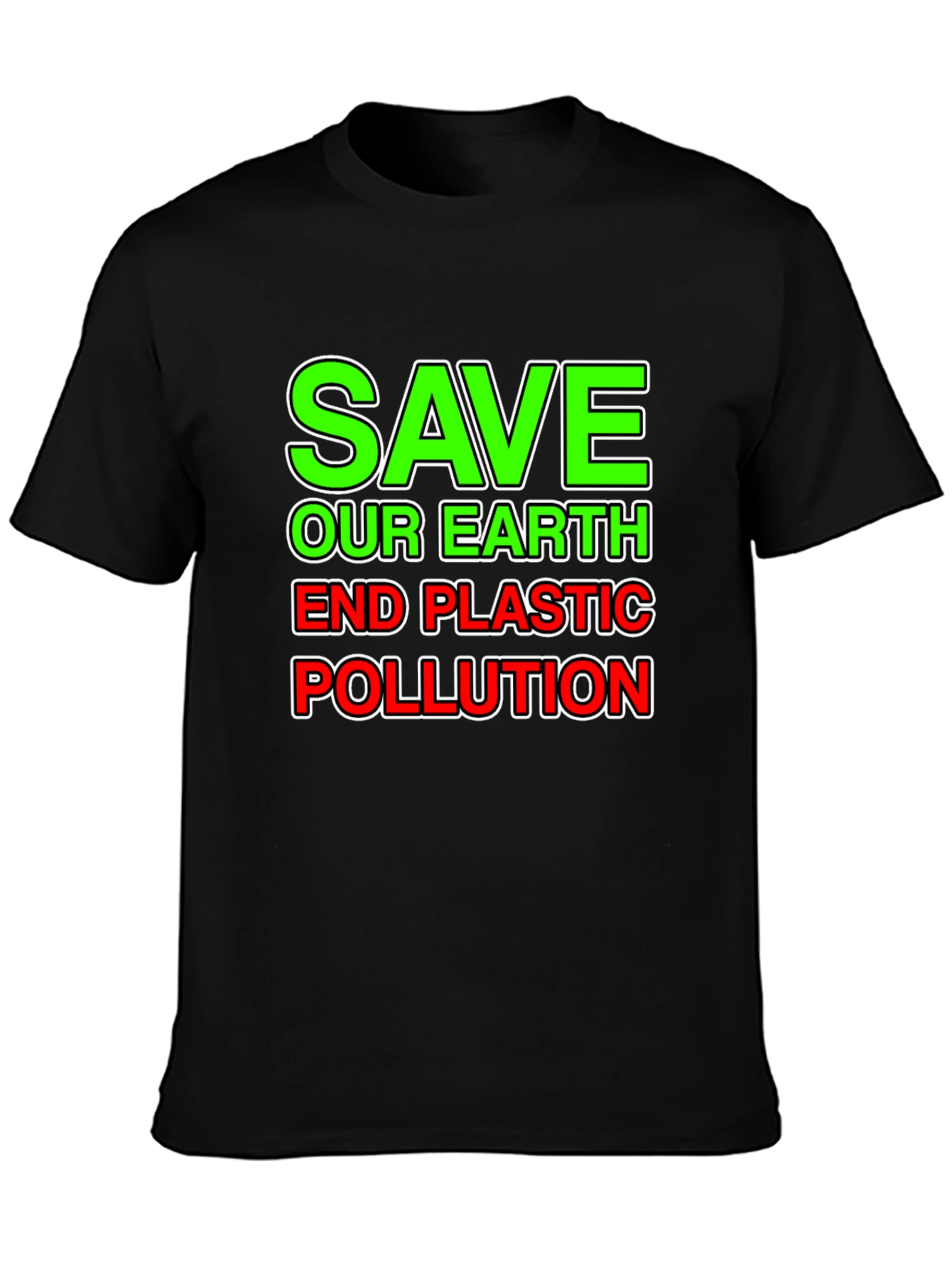 Save Our Earth T-Shirt - End Plastic Pollution