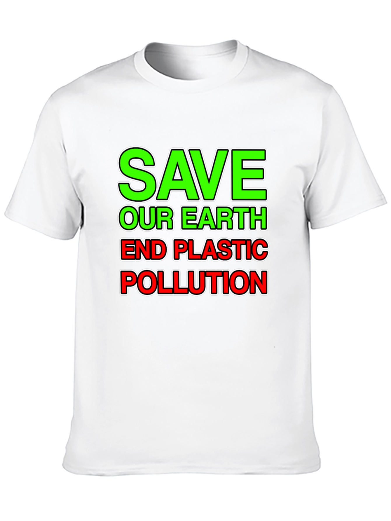 Save Our Earth T-Shirt - End Plastic Pollution