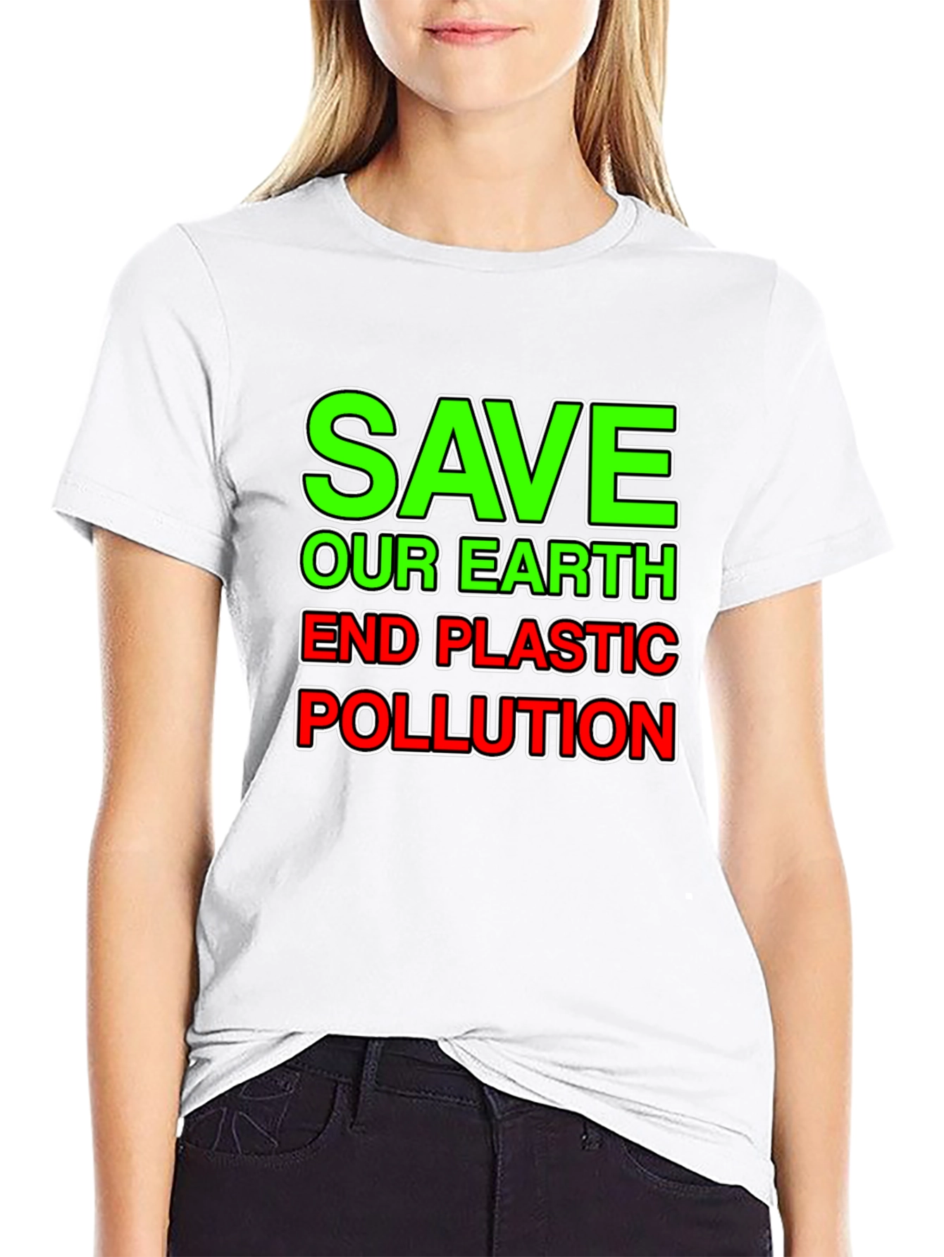 Save Our Earth T-Shirt - End Plastic Pollution