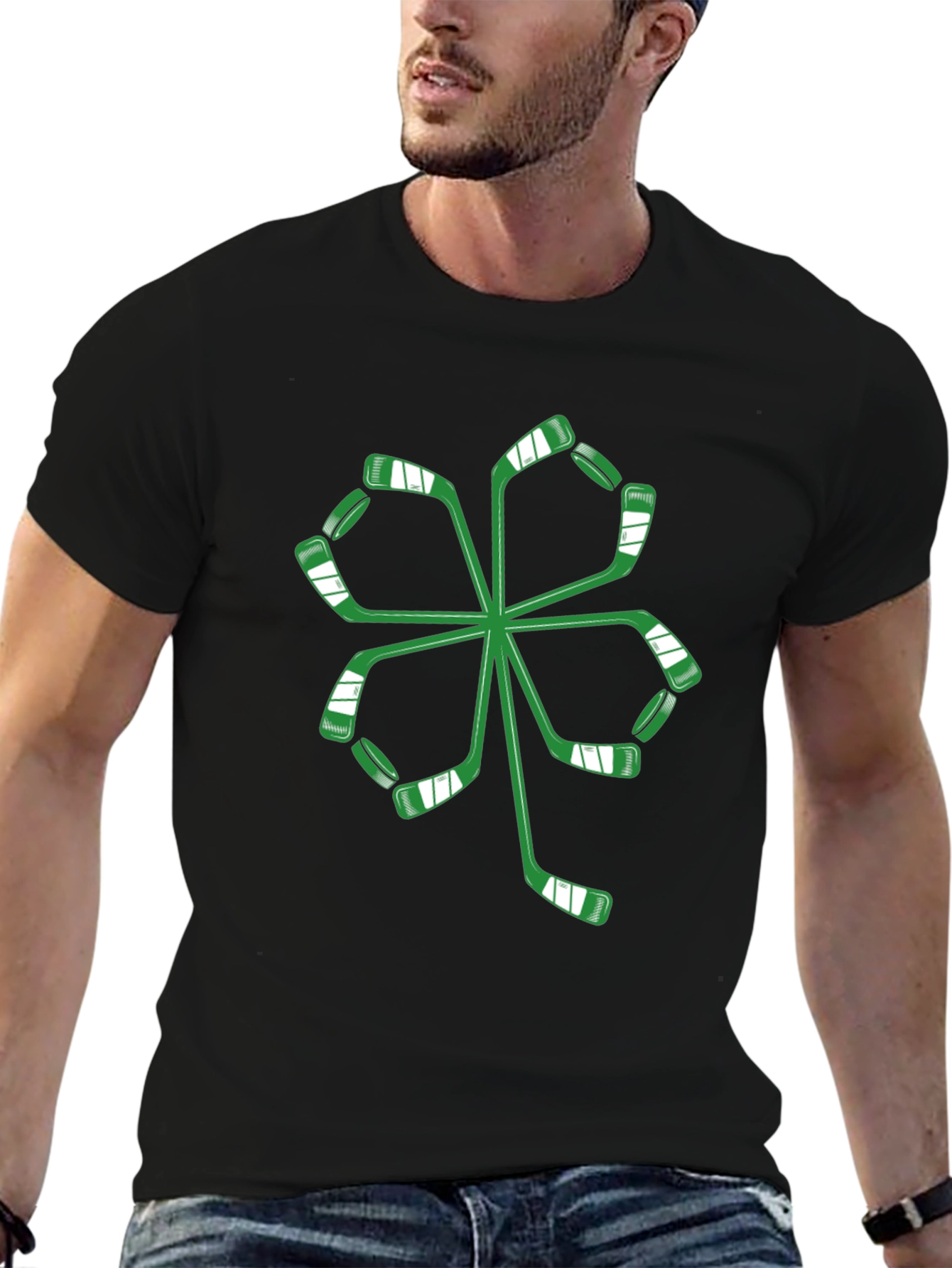 Hockey Stick Clover T-Shirt
