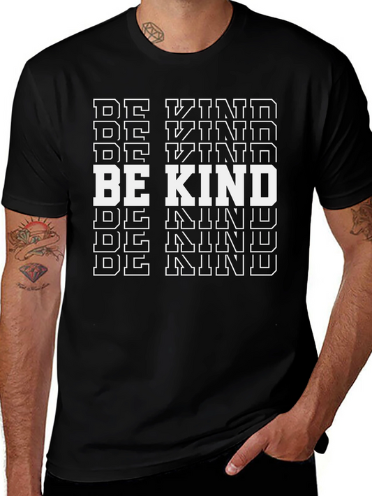 Be Kind Graphic Tee - Stylish Black Shirt