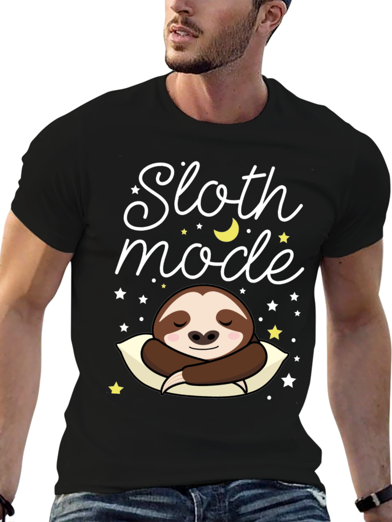 Sloth Mode T-Shirt - Sleepy Animal Tee