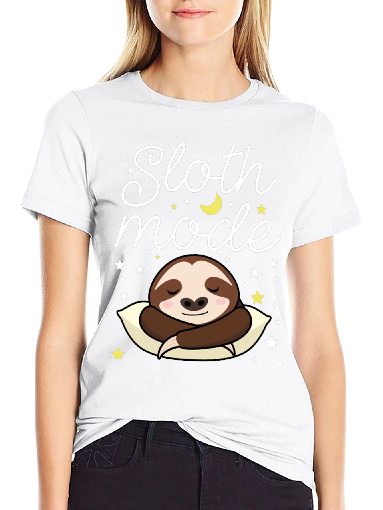 Sloth Mode T-Shirt - Sleepy Animal Tee