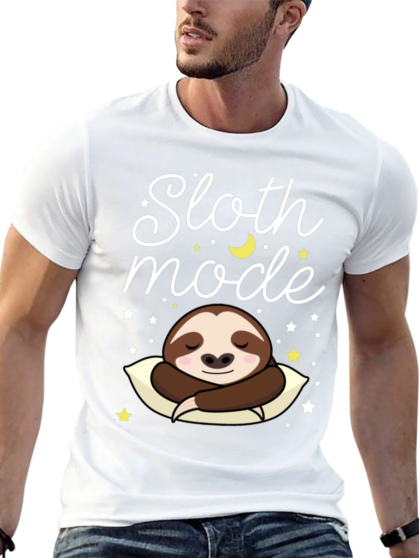 Sloth Mode T-Shirt - Sleepy Animal Tee