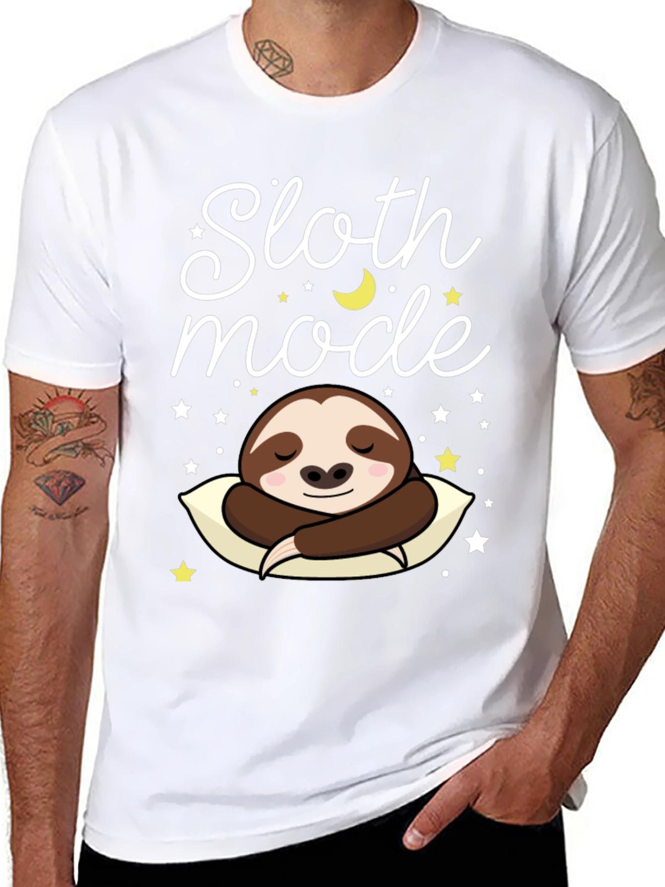 Sloth Mode T-Shirt - Sleepy Animal Tee