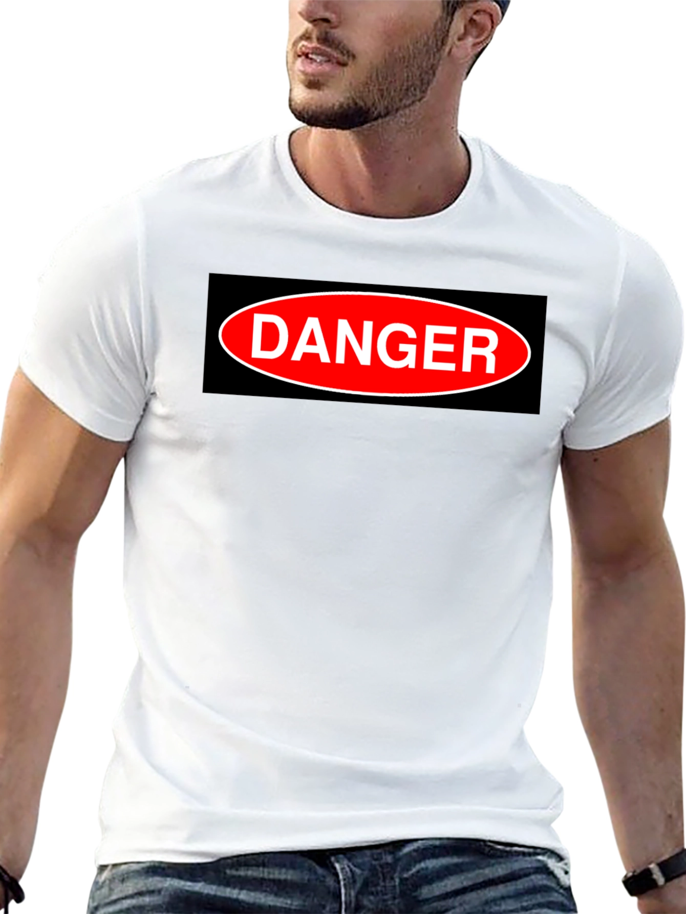 Danger T-Shirt - Bold Graphic Tee
