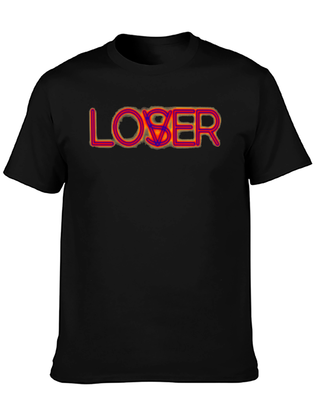 Loser/Lover Graphic Tee - Edgy Casual Style