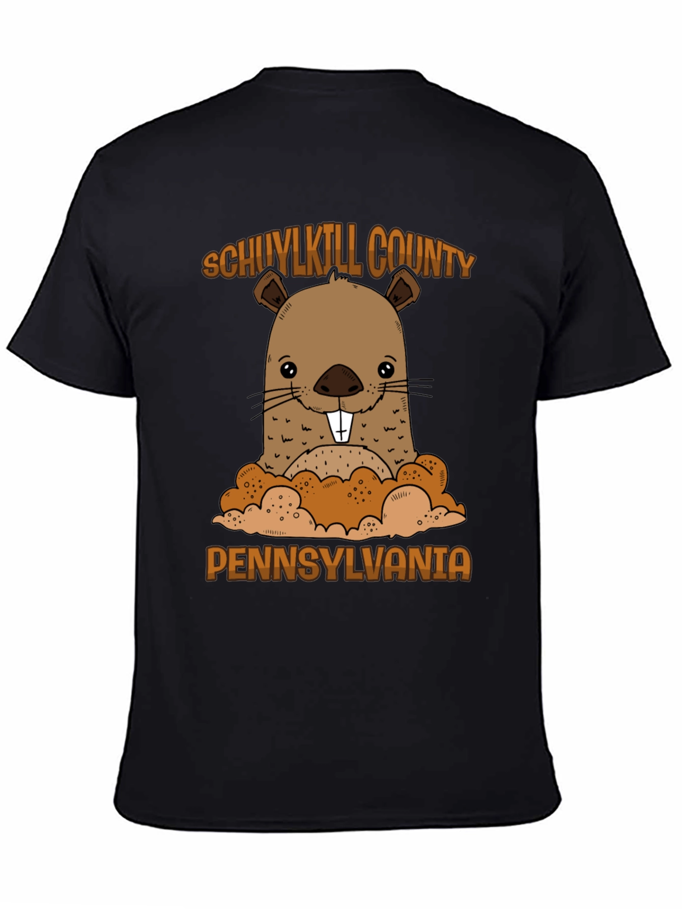 Schuylkill County Pennsylvania Groundhog T-Shirt